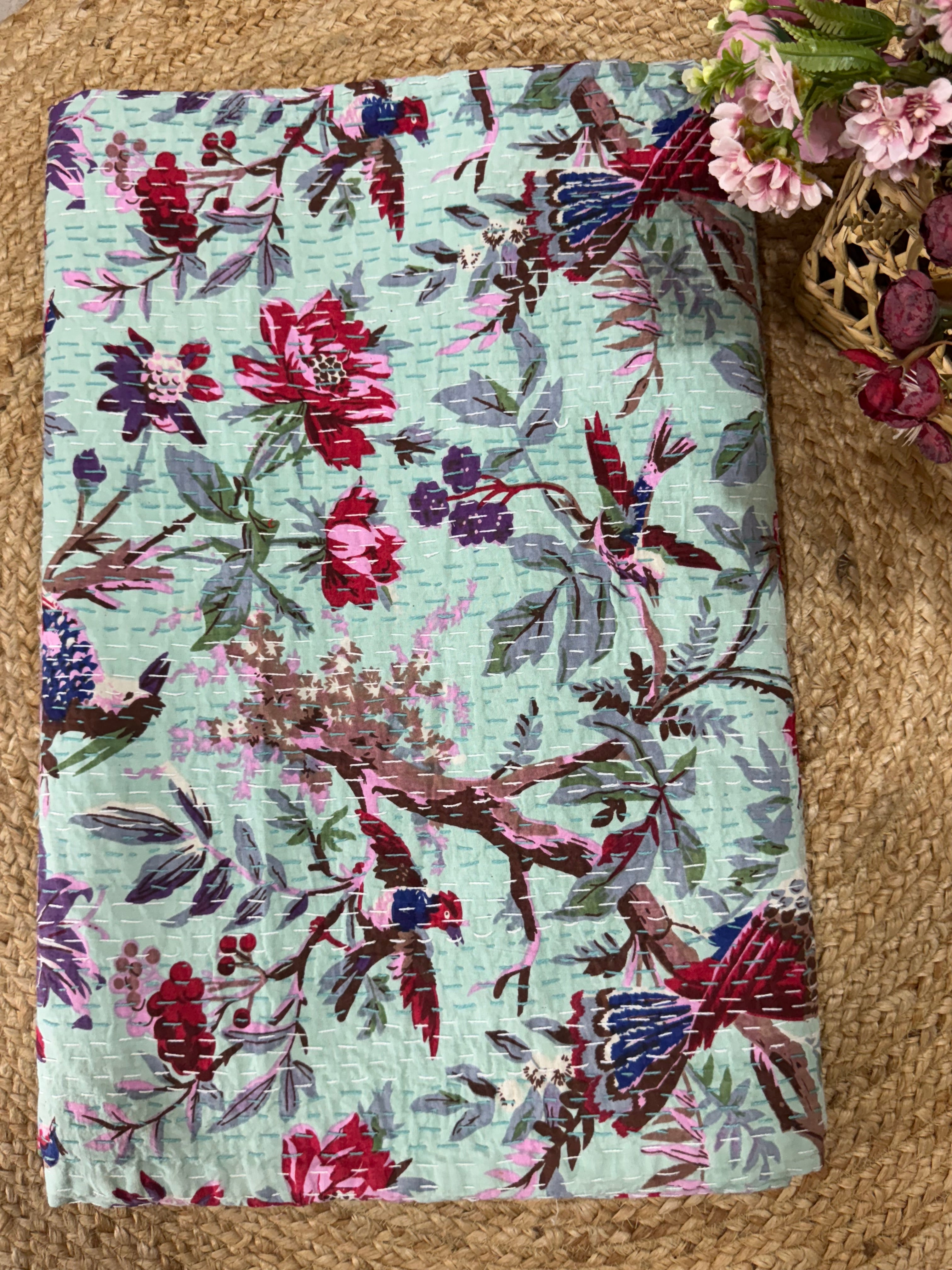 Kantha Bedcover
