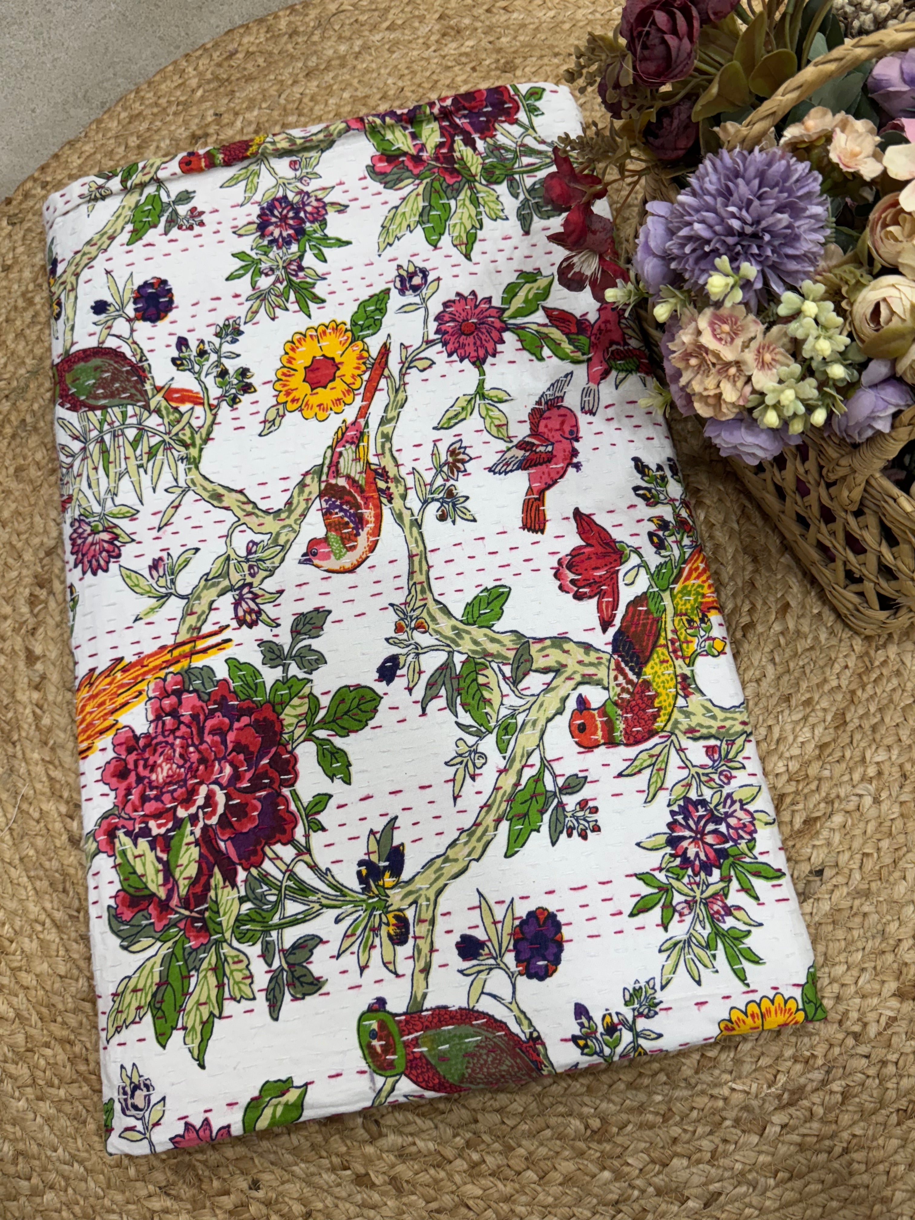 Kantha Bedcover