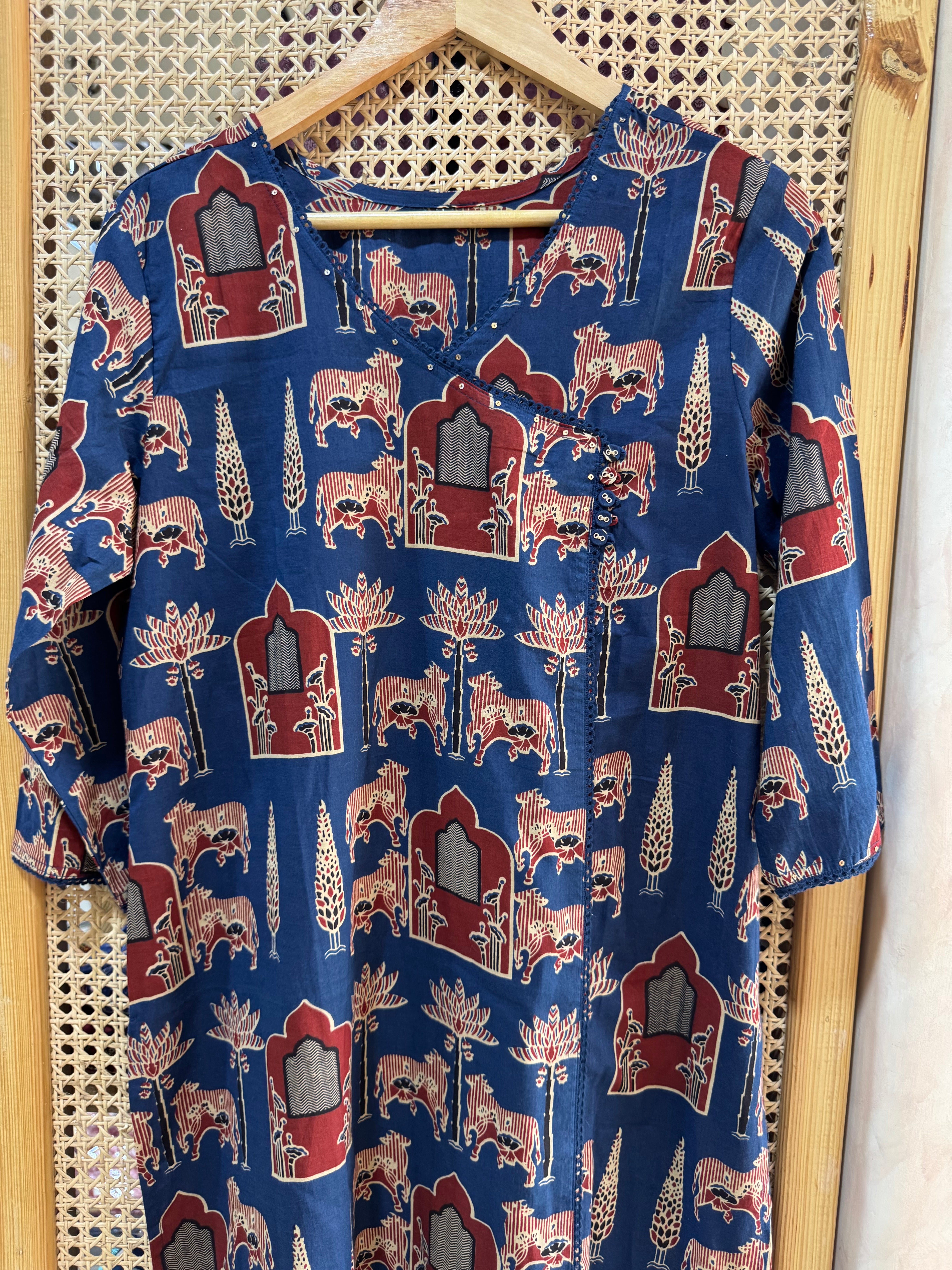 PURE COTTON STRAIGHT KURTA