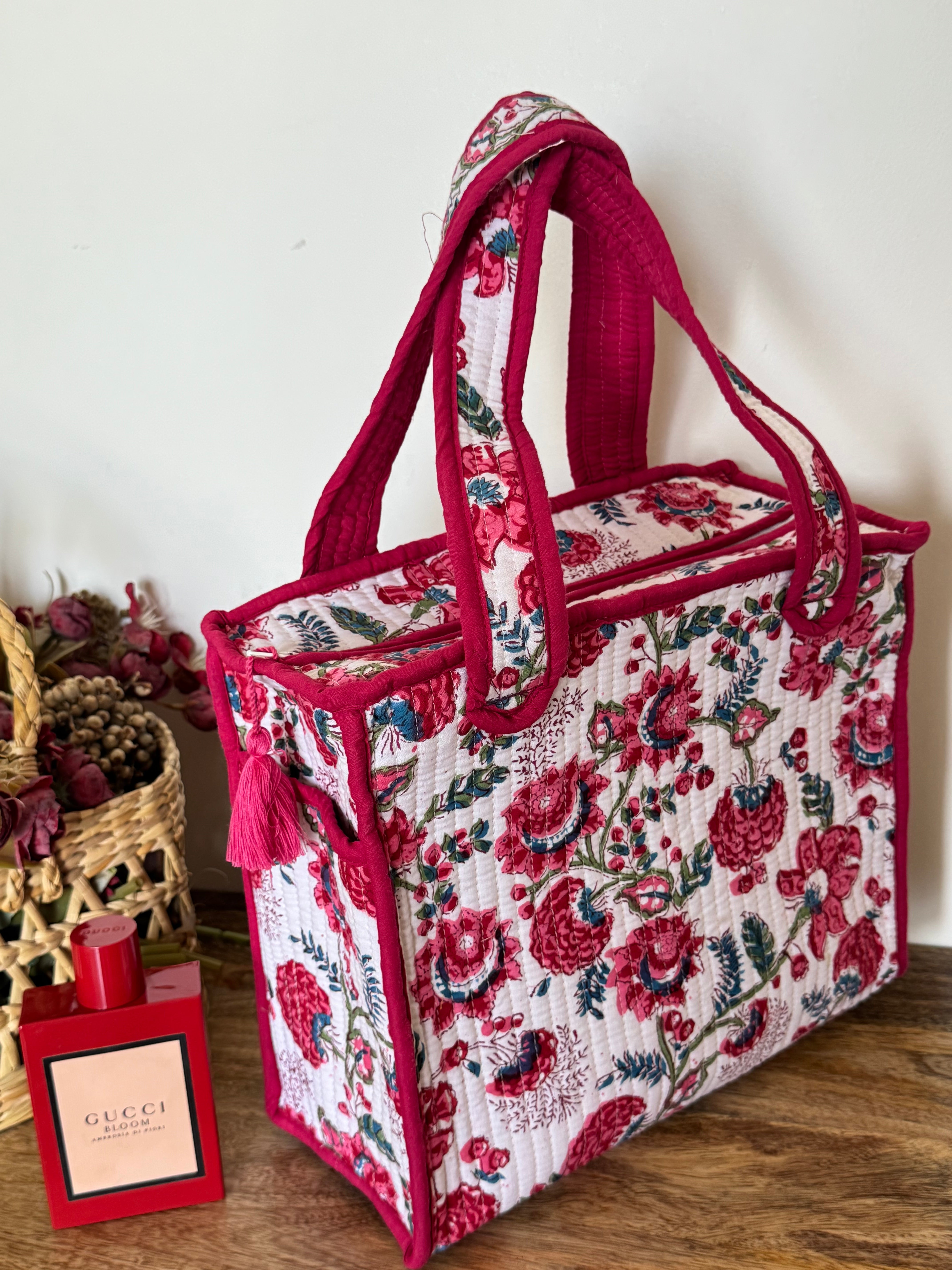 MINI TOTE BAG WITH ZIP