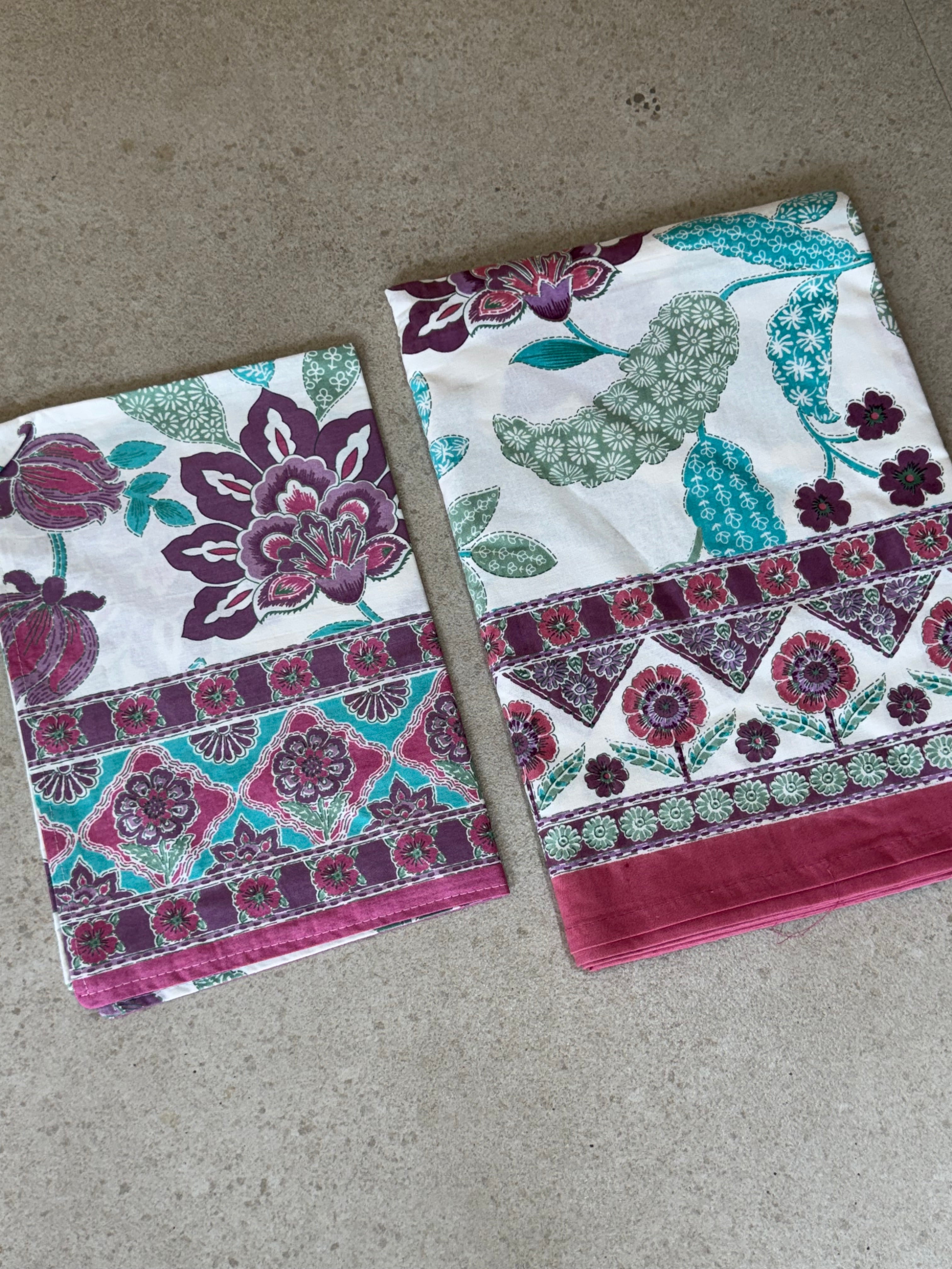 SHALIMAR SINGLE BEDSHEET WITH ONE PILLOW COVER