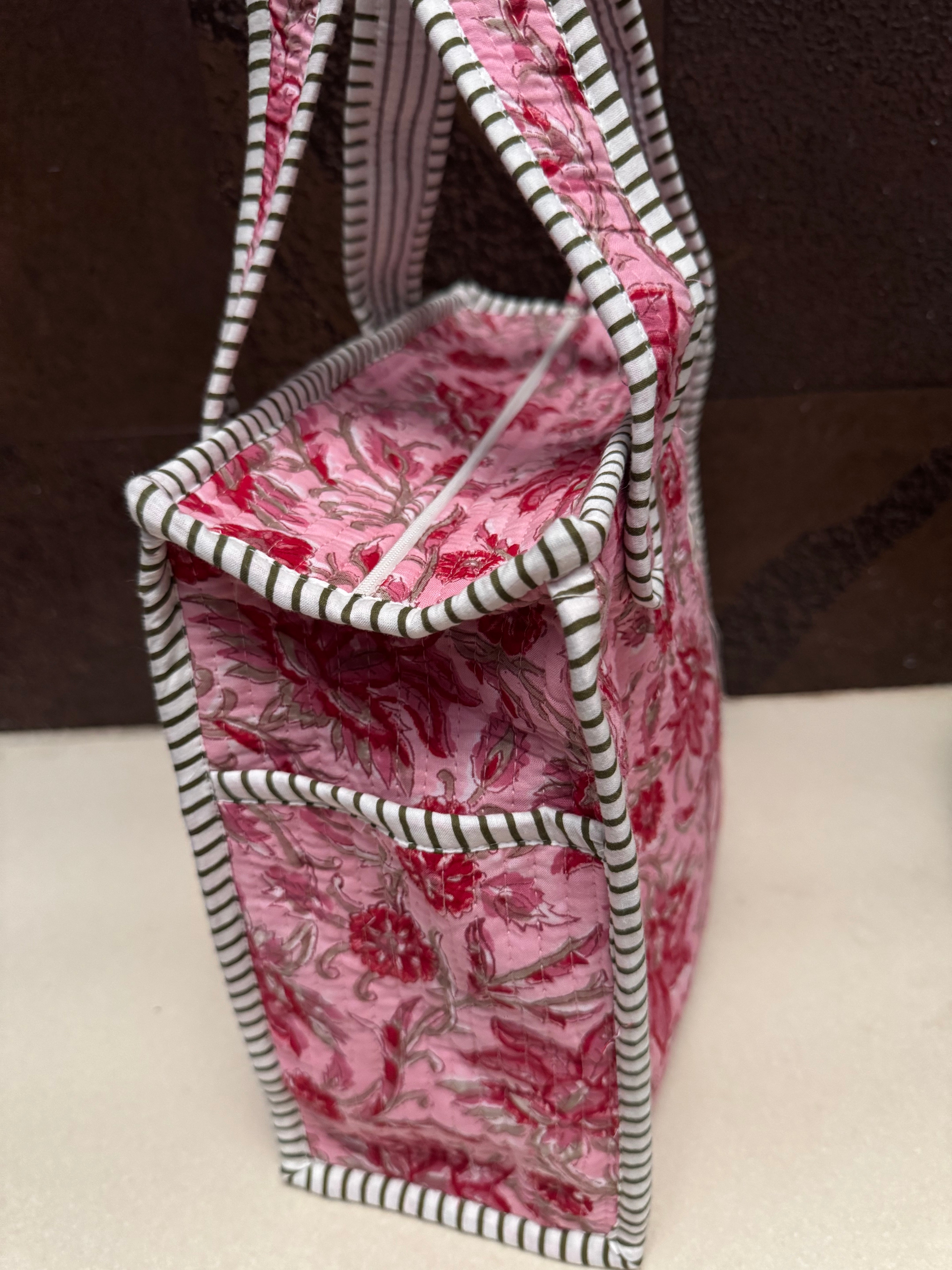 MINI TOTE BAG WITH ZIP