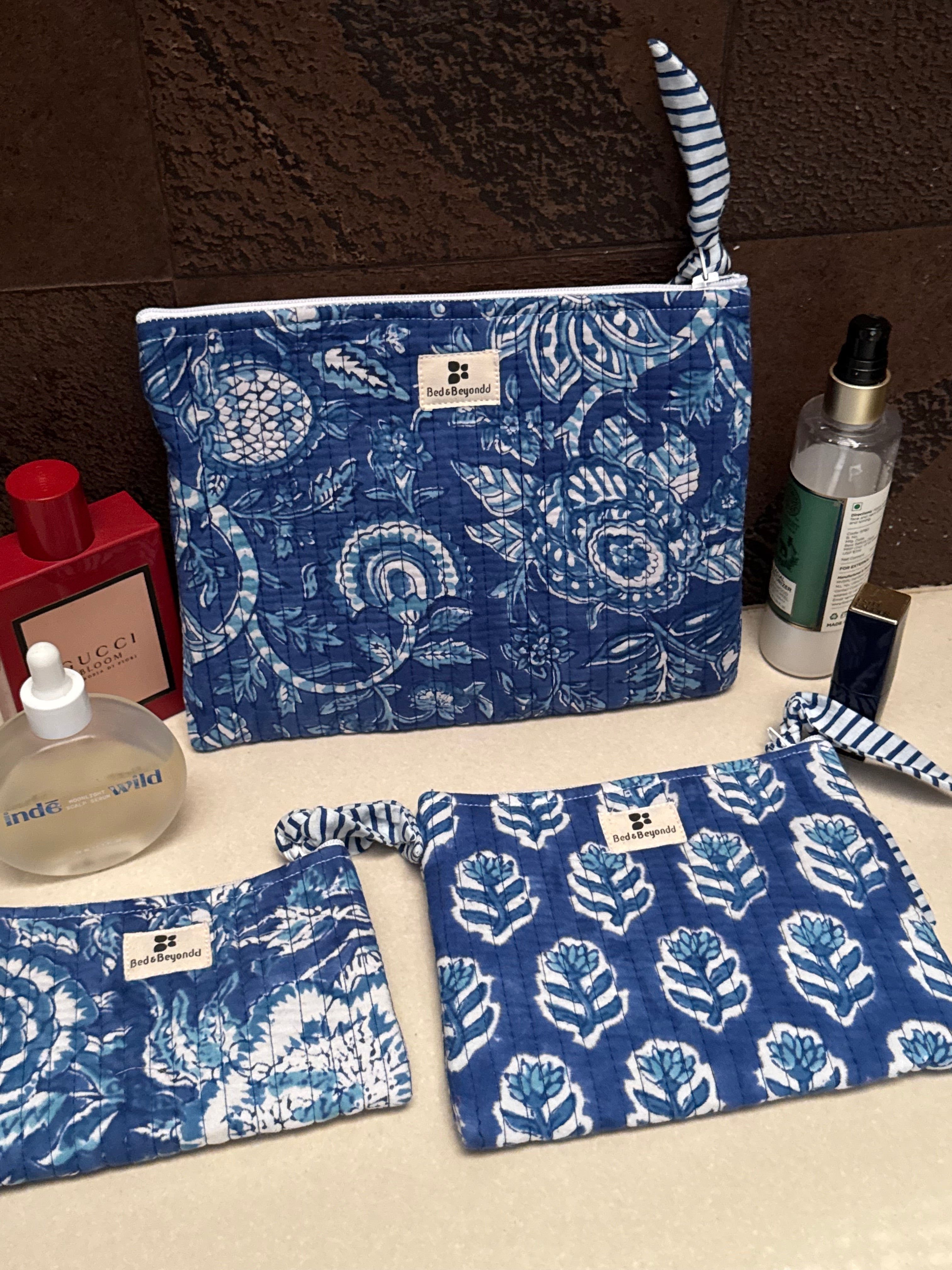 FLAT POUCH - SET OF THREE