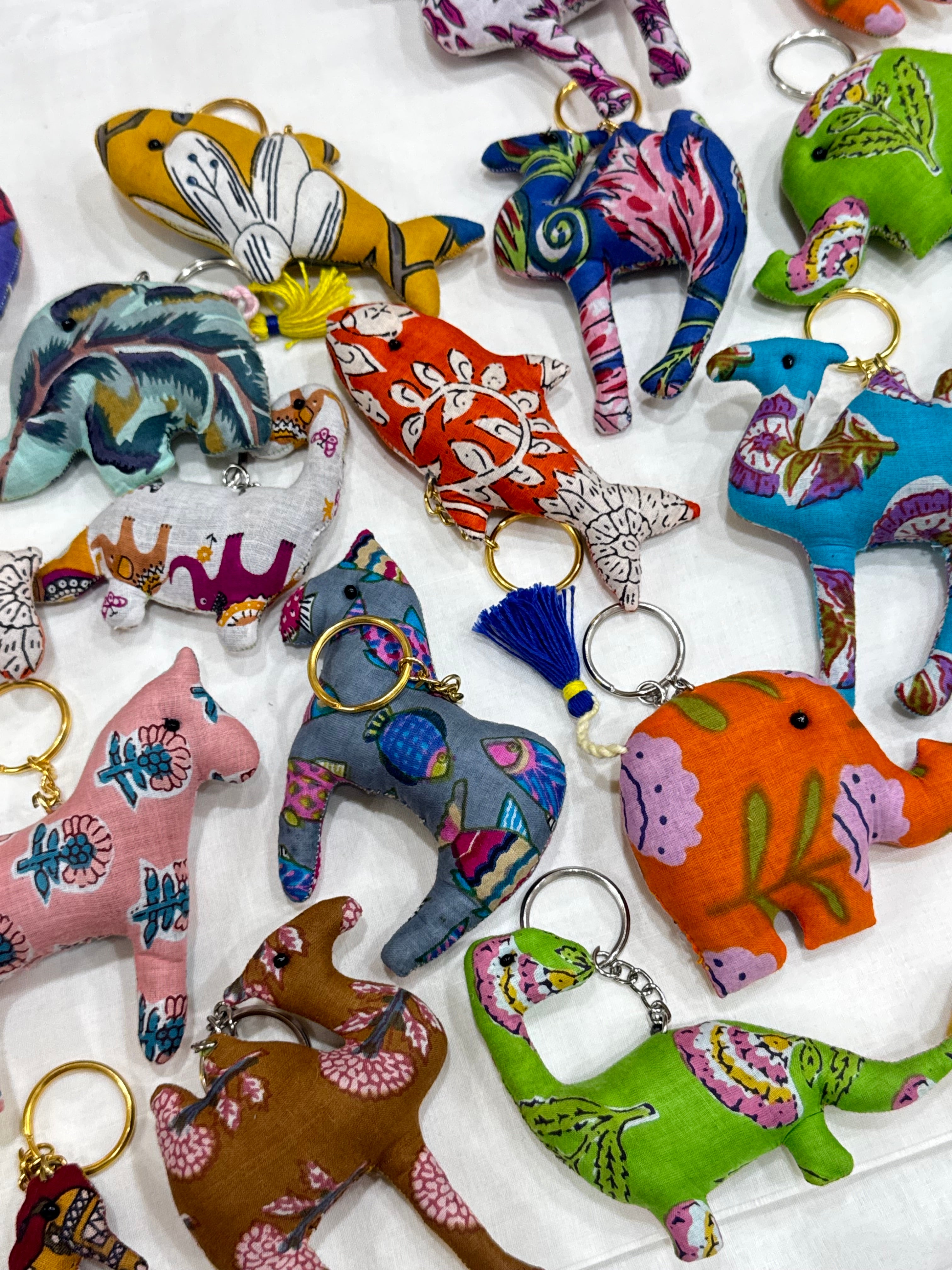 FABRIC KEYCHAINS