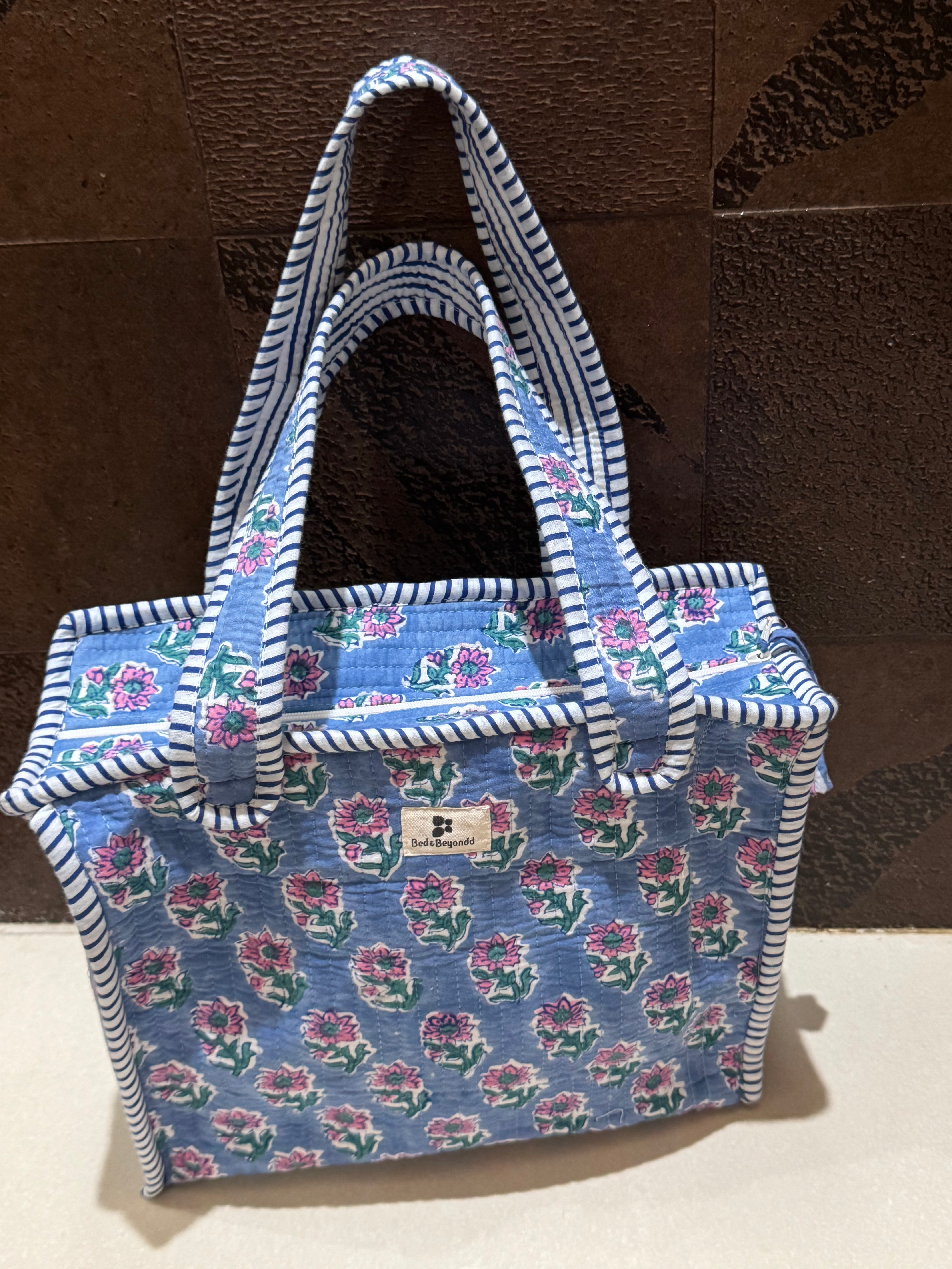 MINI TOTE BAG WITH ZIP