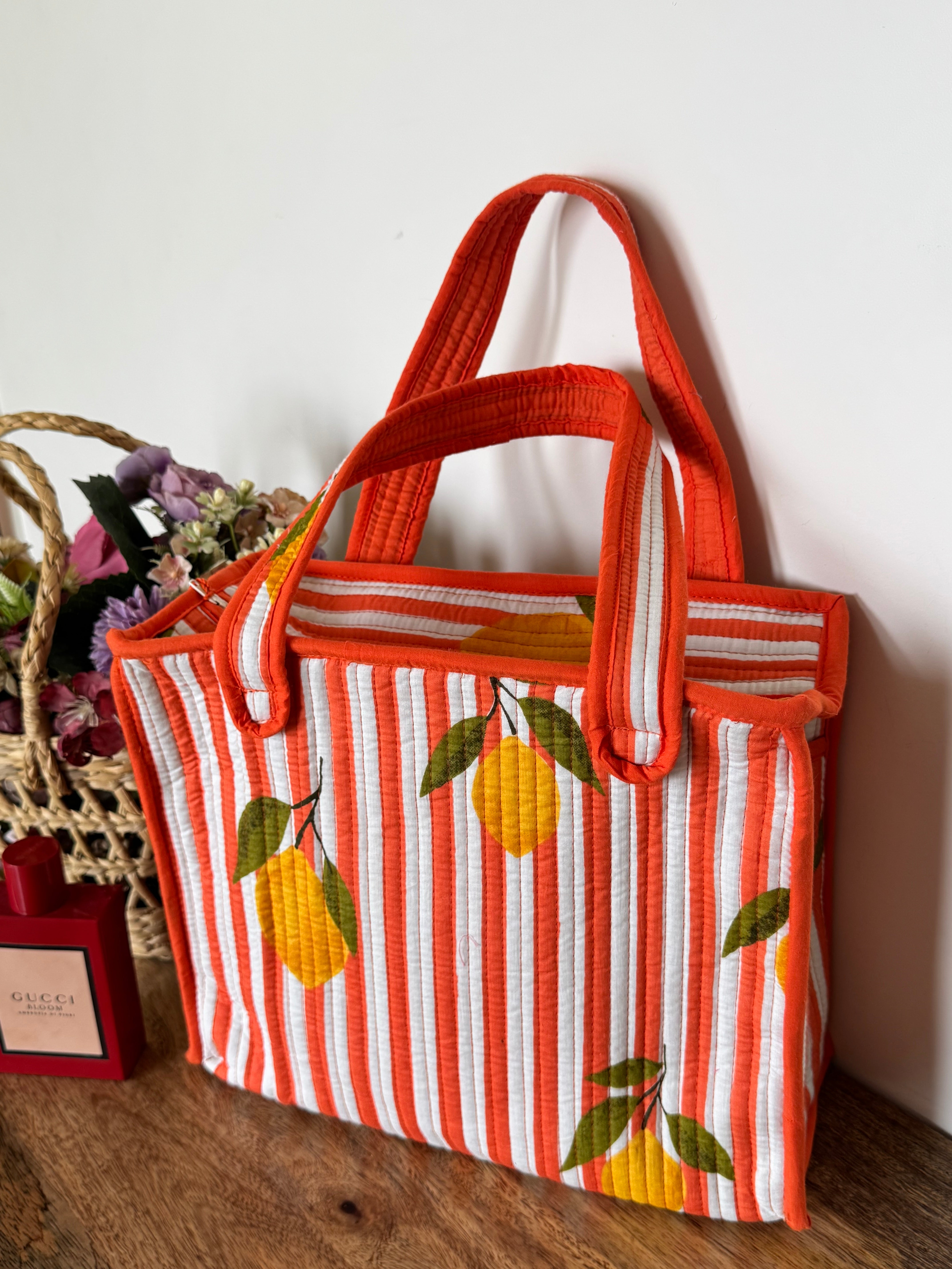 MINI TOTE BAG WITH ZIP