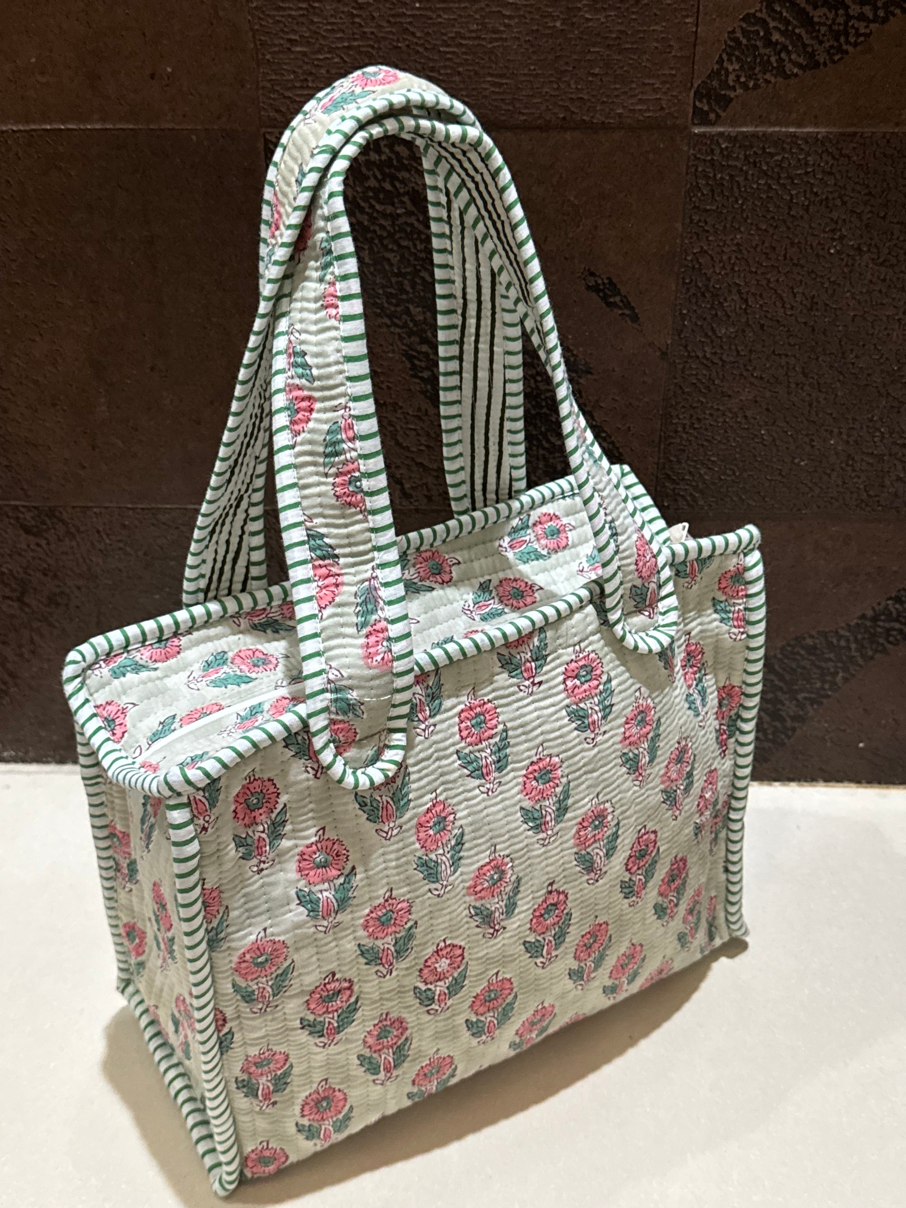 MINI TOTE BAG WITH ZIP