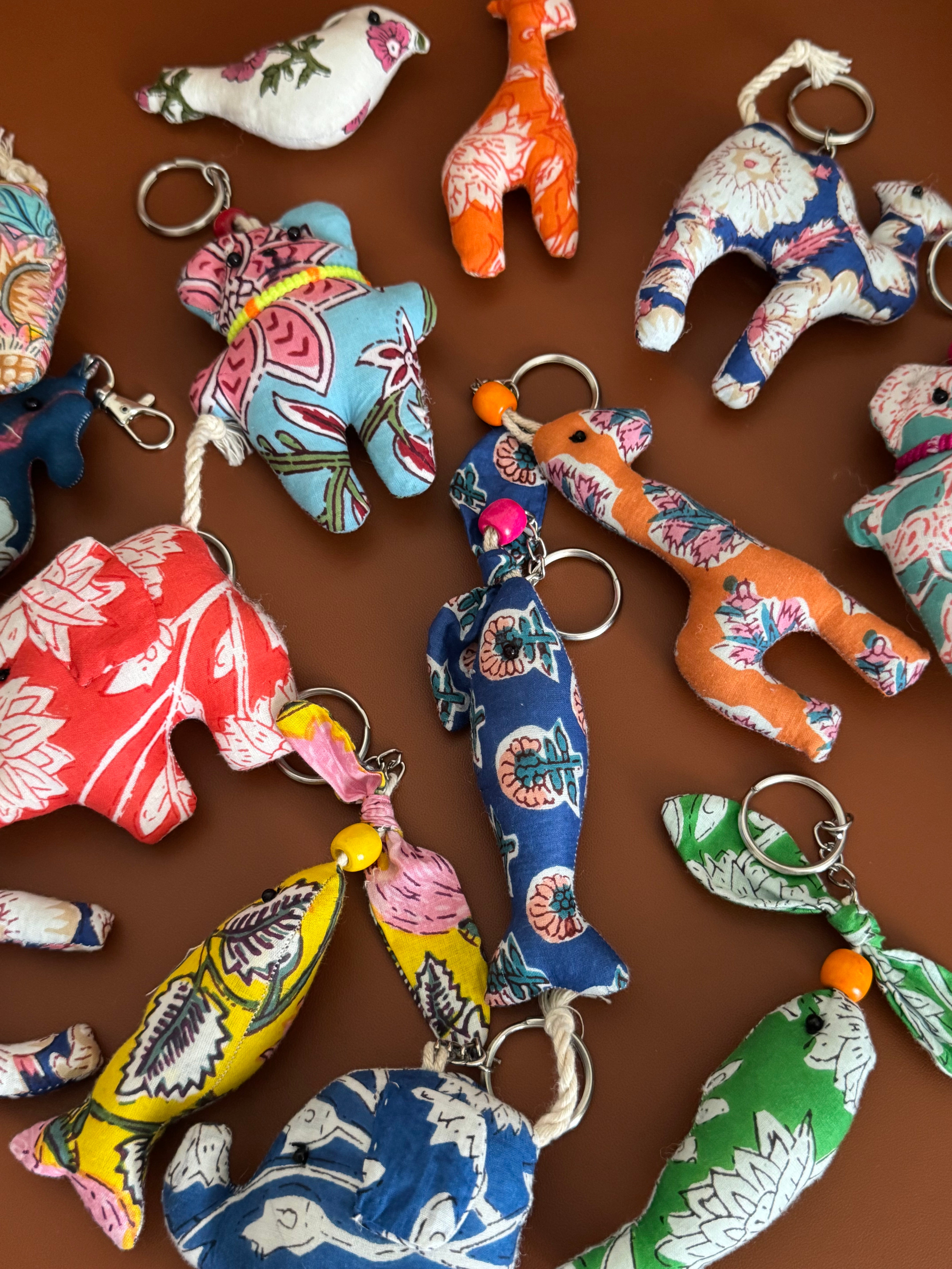 FABRIC KEYCHAINS