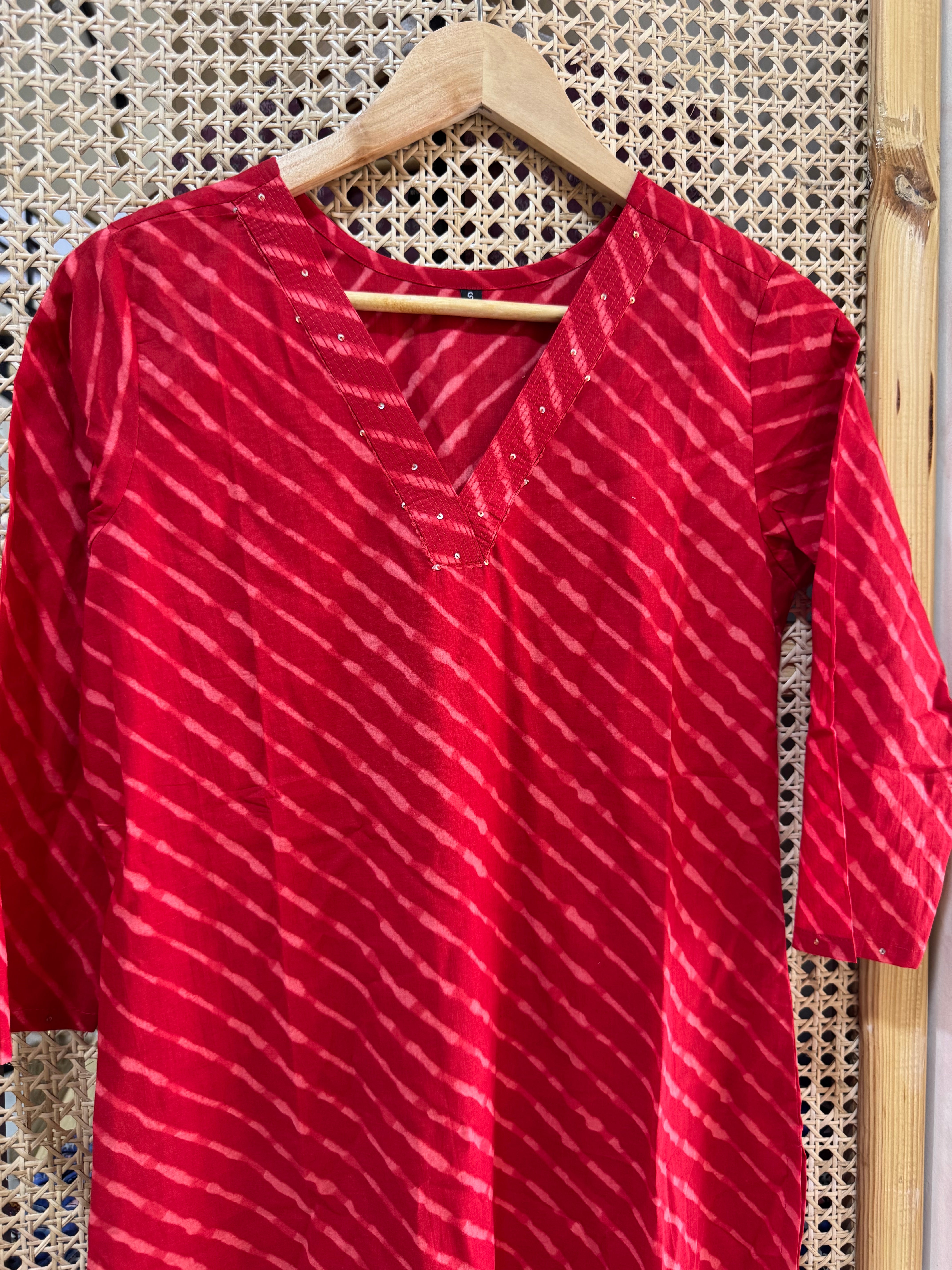 PURE COTTON STRAIGHT KURTA