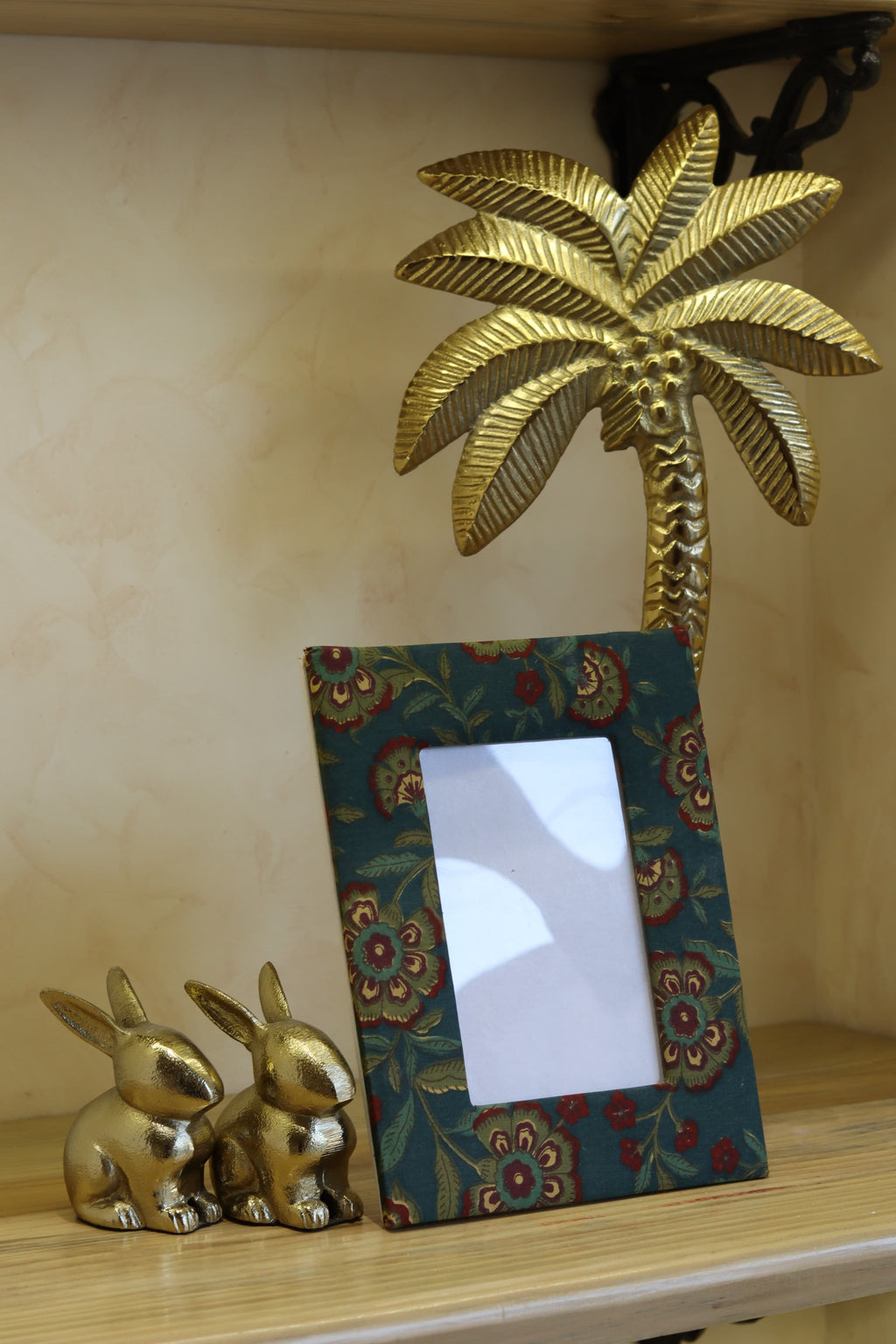 BLOCK PRINTED PHOTO FRAME
