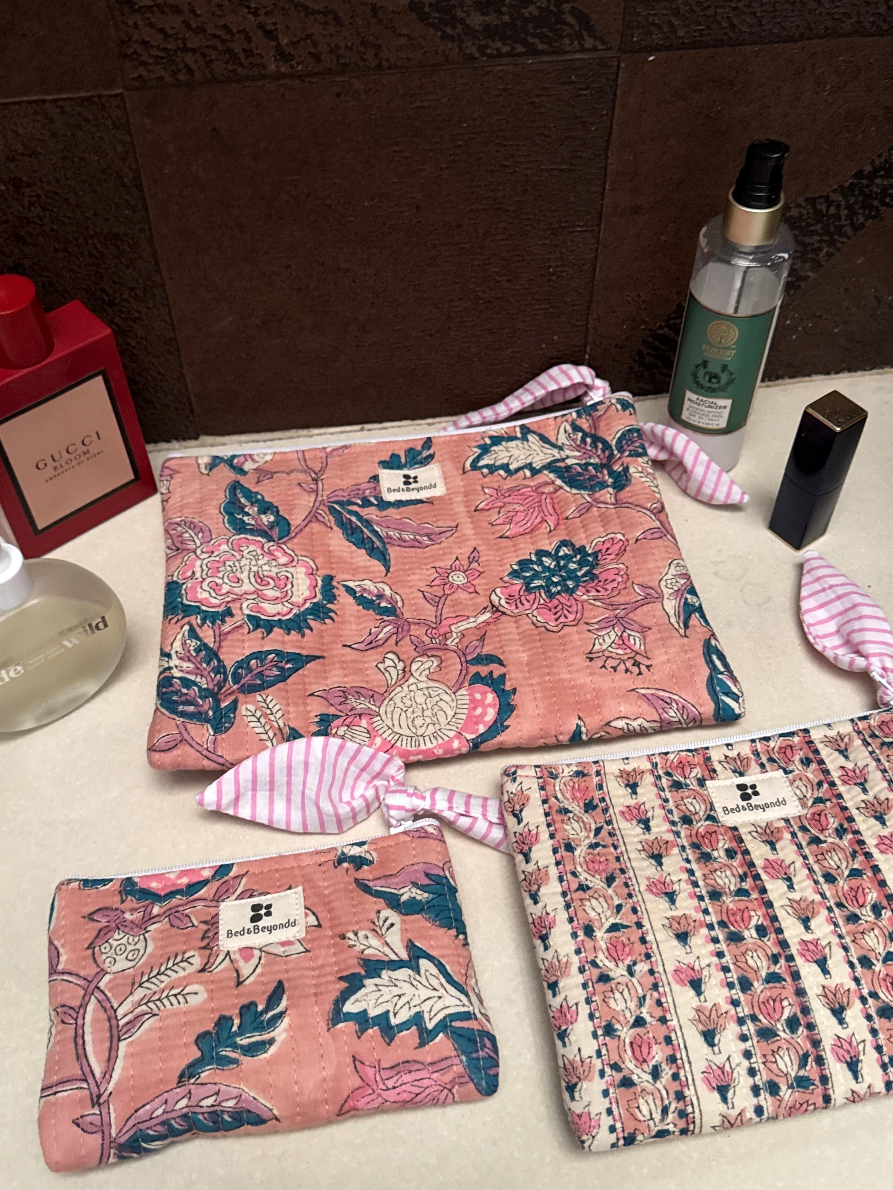 FLAT POUCH - SET OF THREE