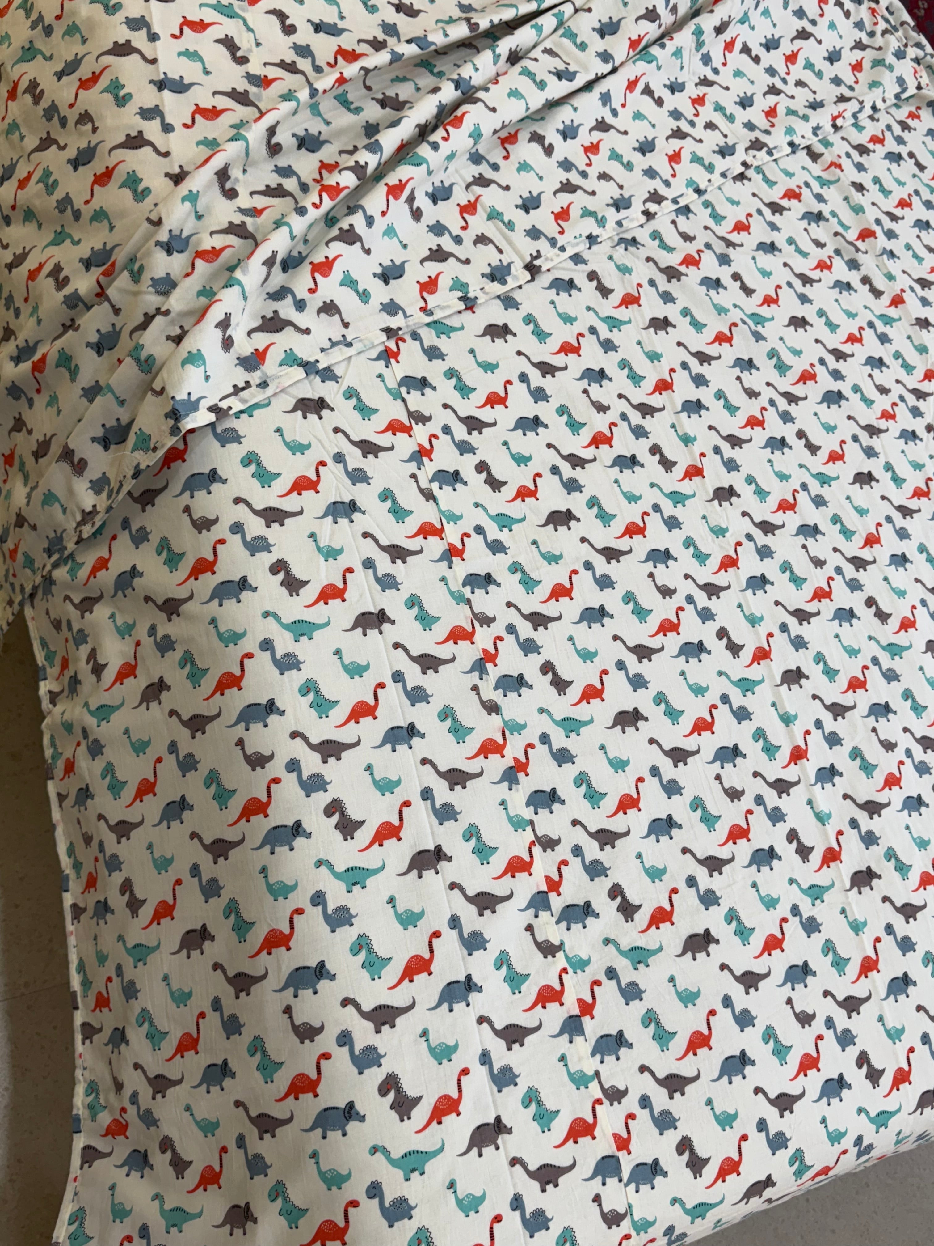 REVERSIBLE MULMUL DOHAR - 60 by 90 Inches
