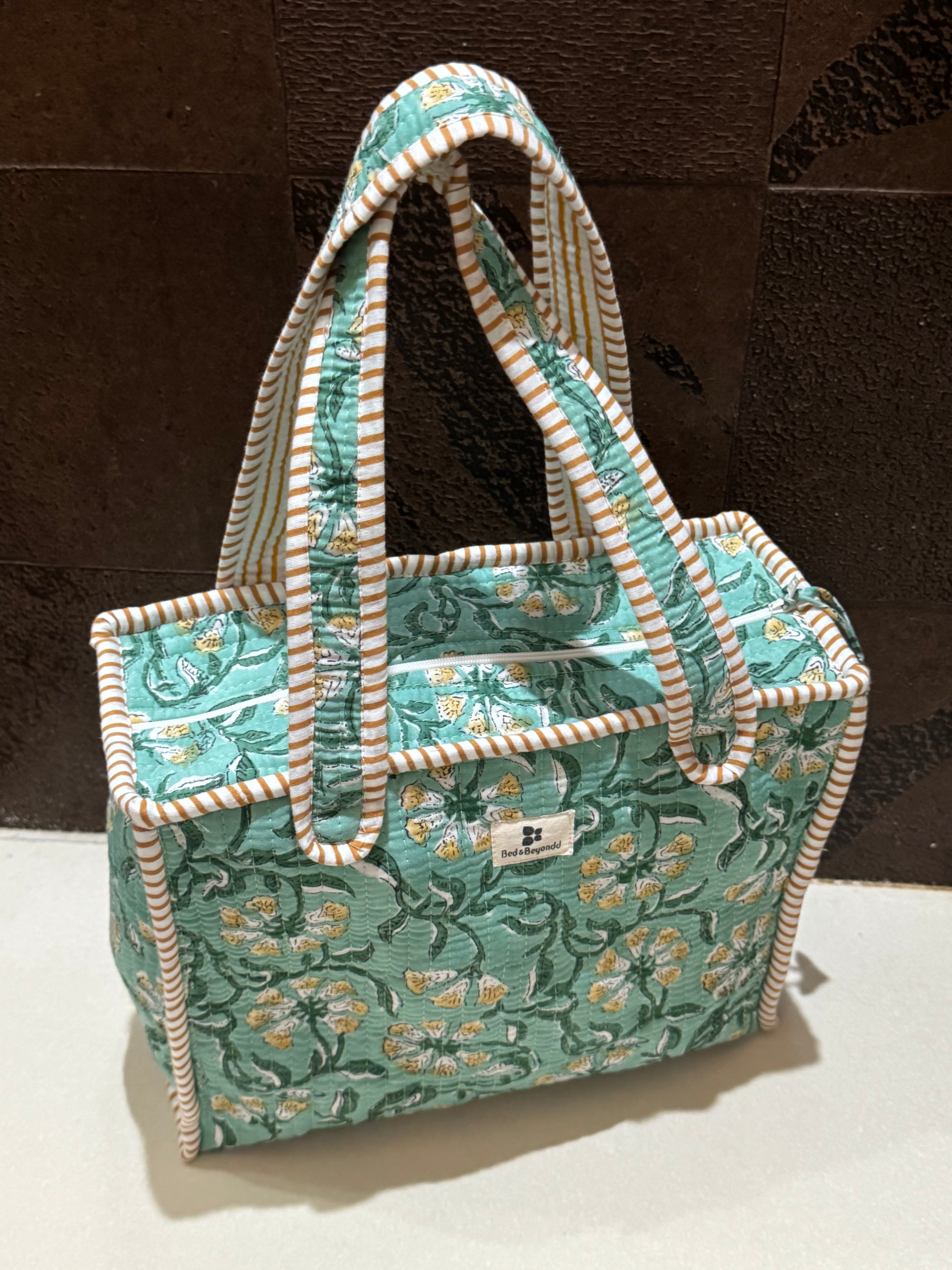 MINI TOTE BAG WITH ZIP