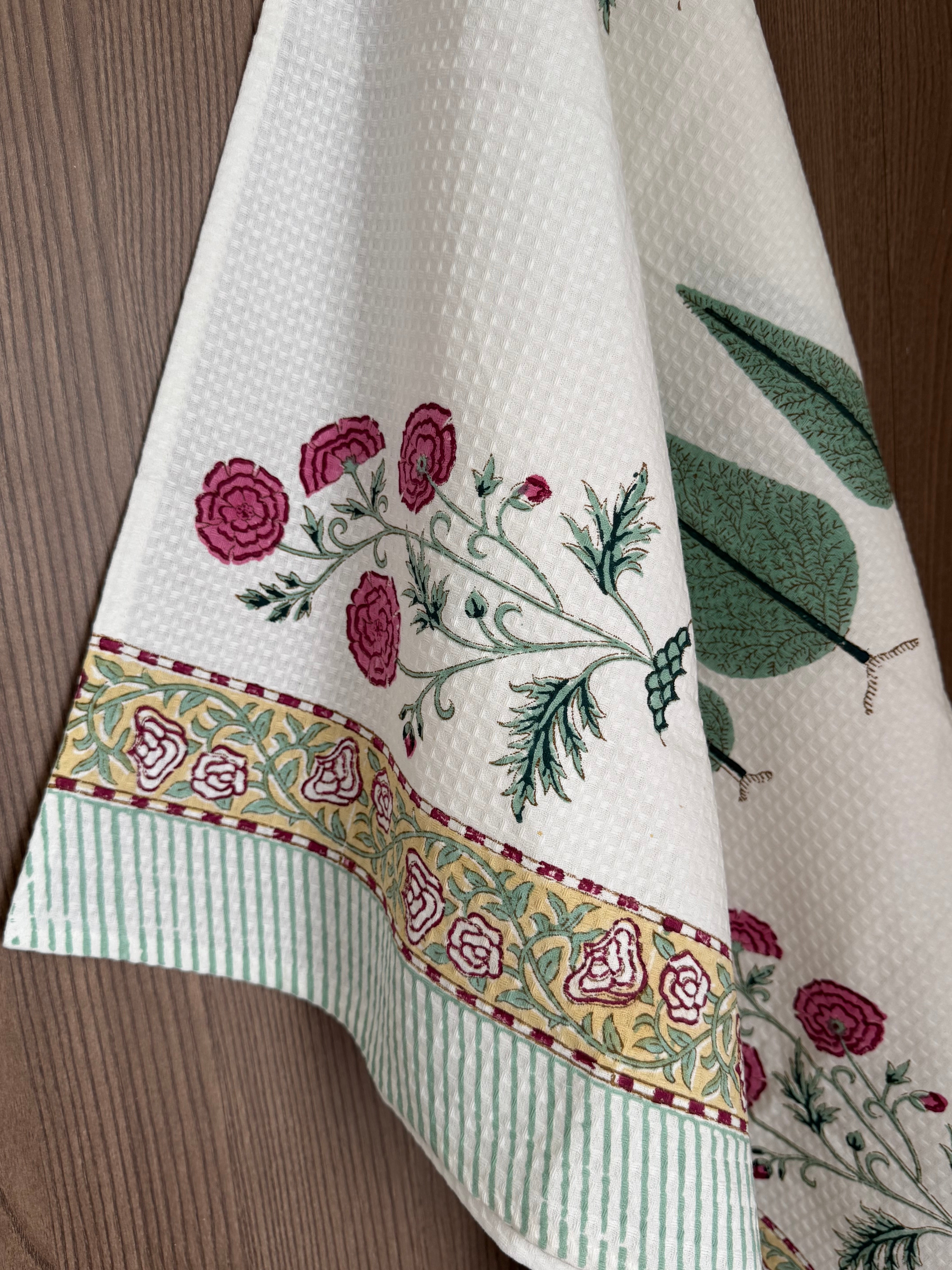 HANDBLOCK PRINTED BODY / HAND TOWEL / NAPKIN
