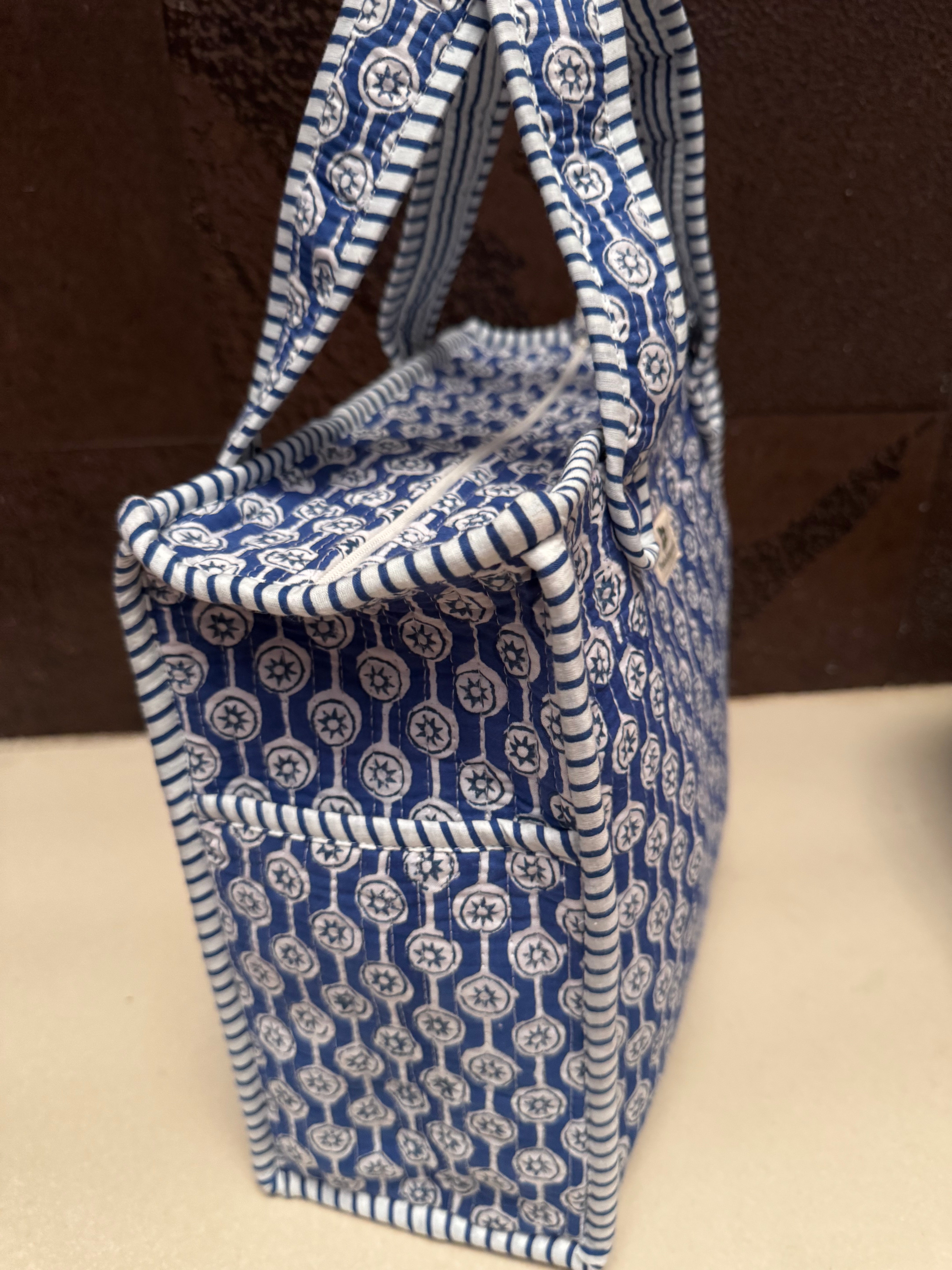 MINI TOTE BAG WITH ZIP