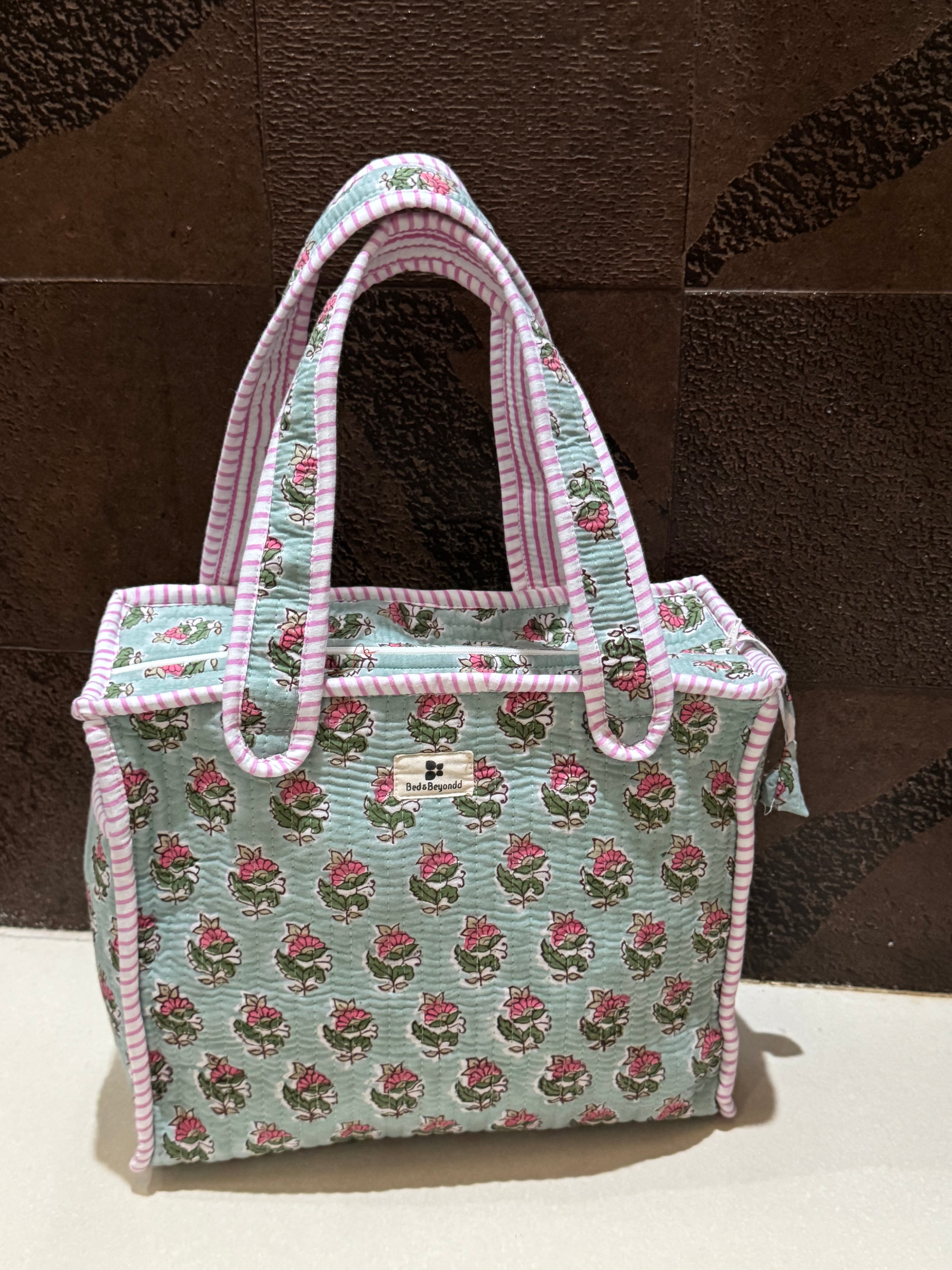 MINI TOTE BAG WITH ZIP