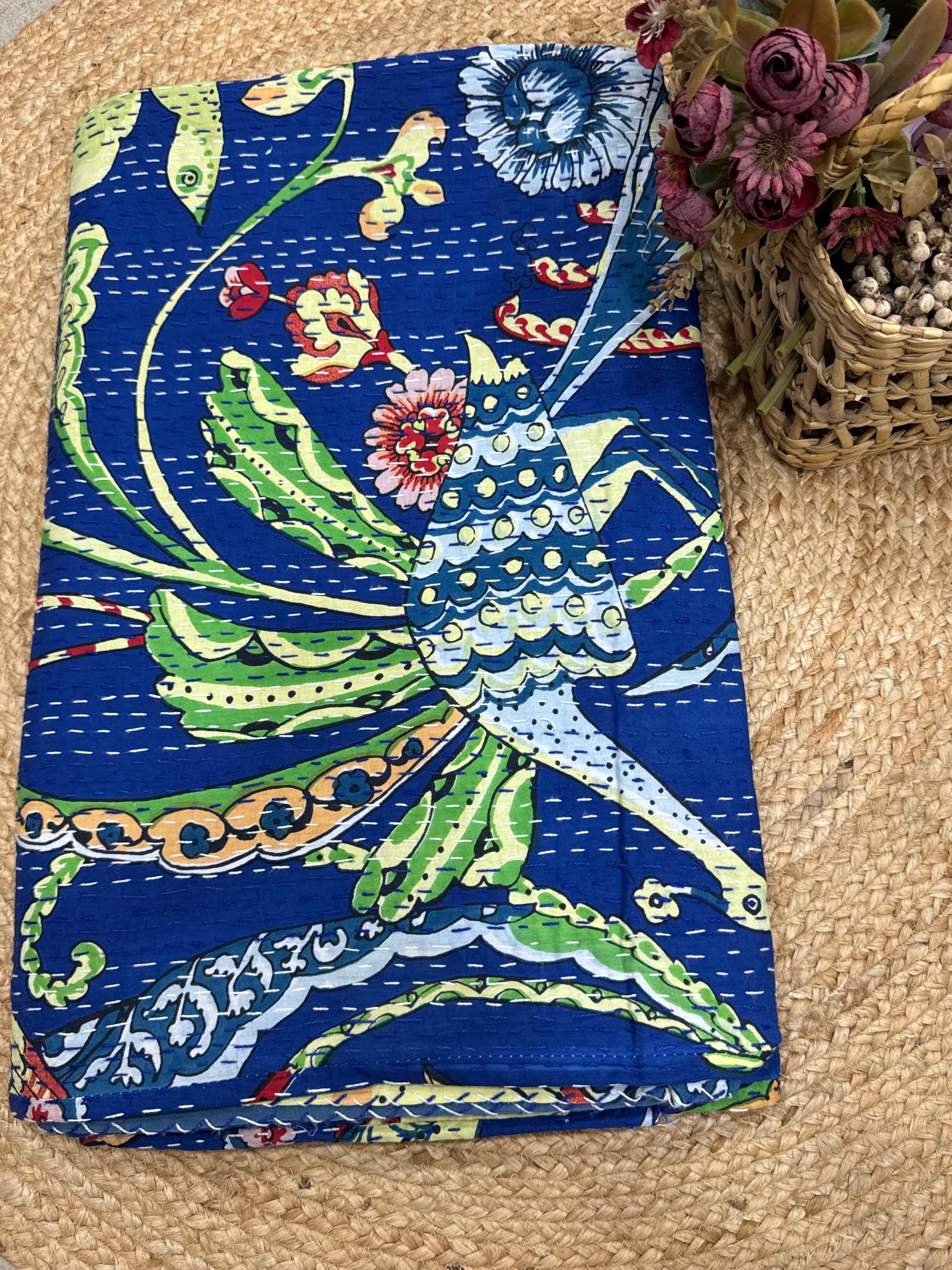 Kantha Bedcover