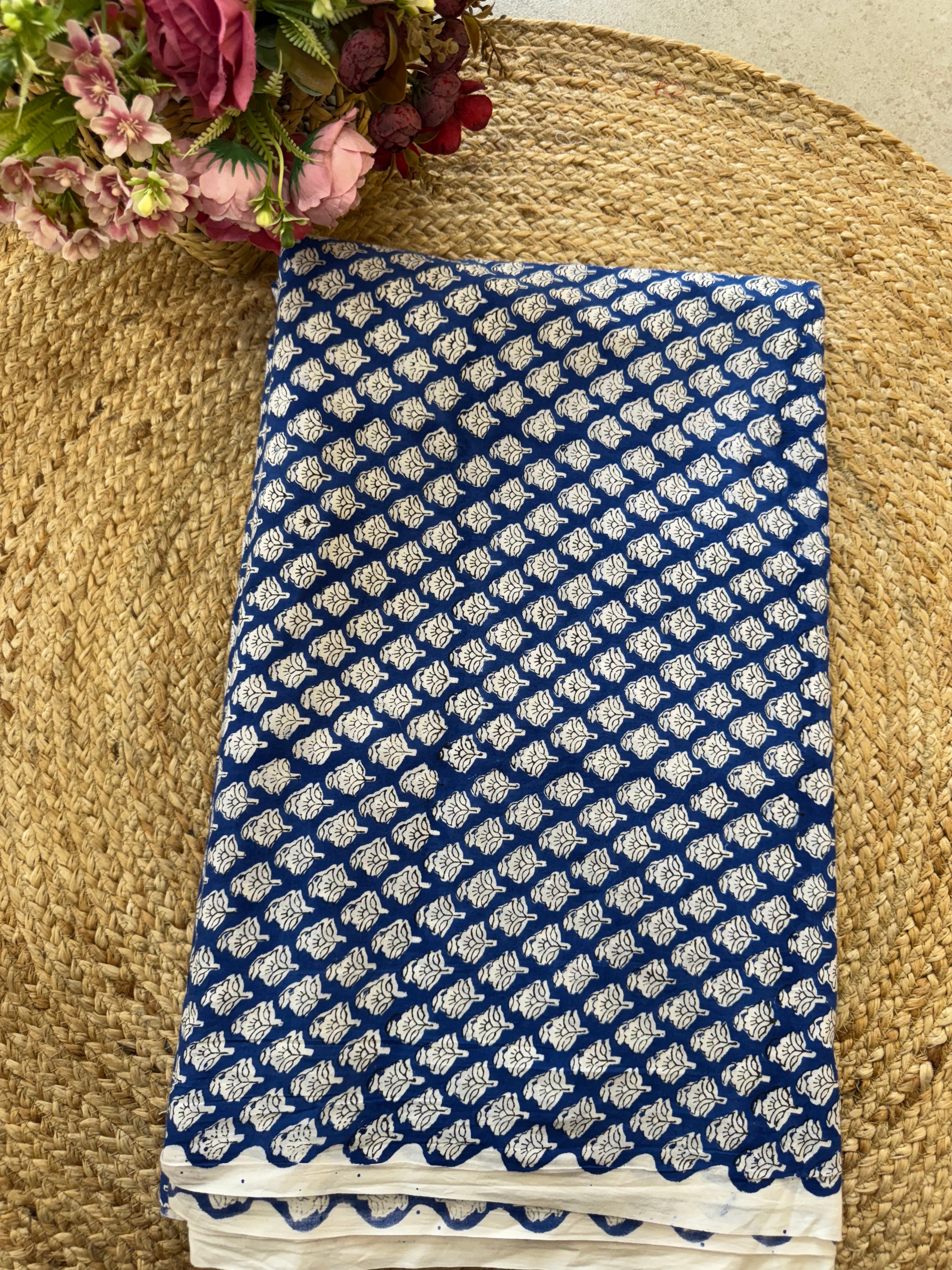 HAND BLOCK PRINTED COTTON FABRIC