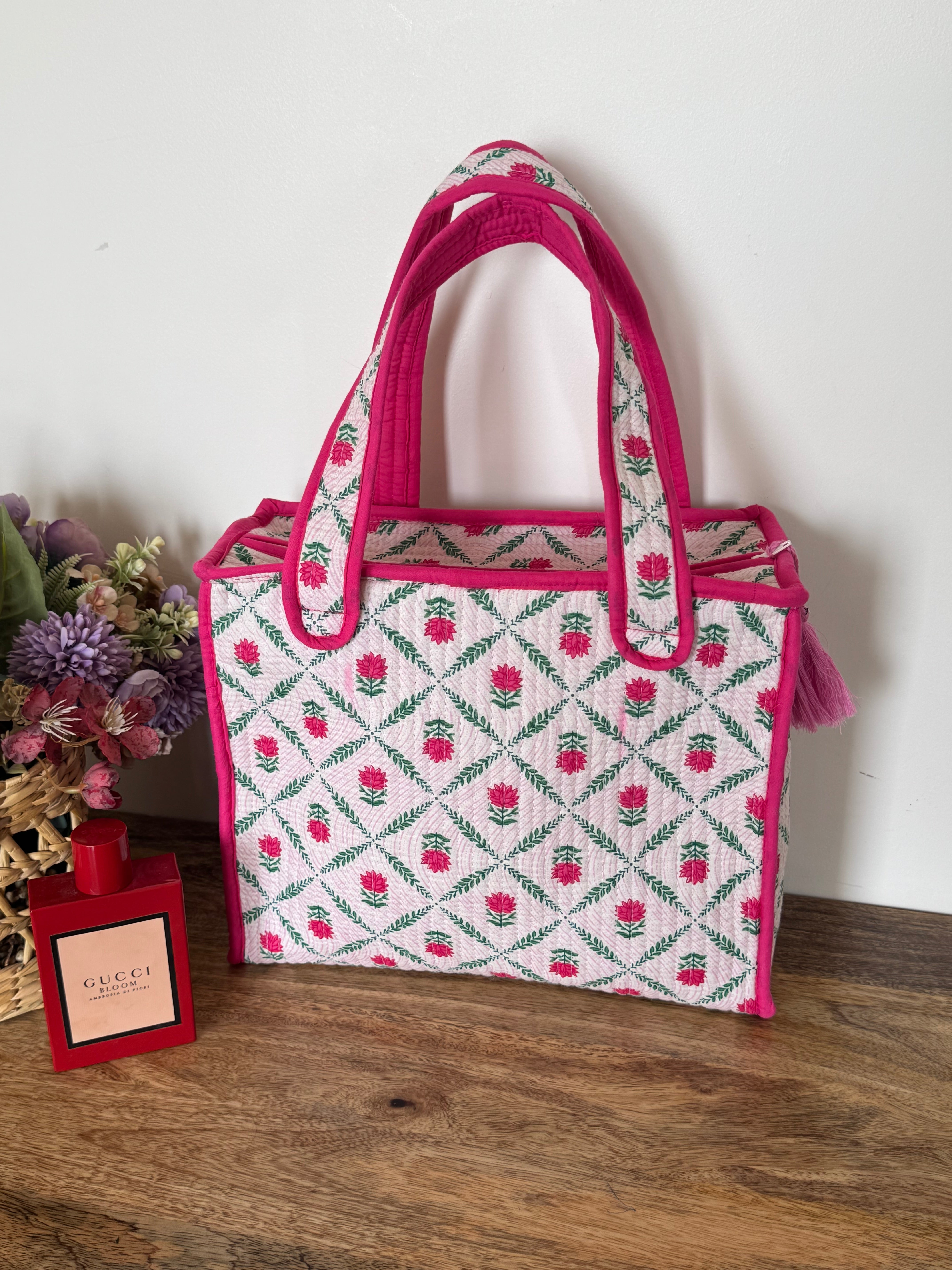 MINI TOTE BAG WITH ZIP