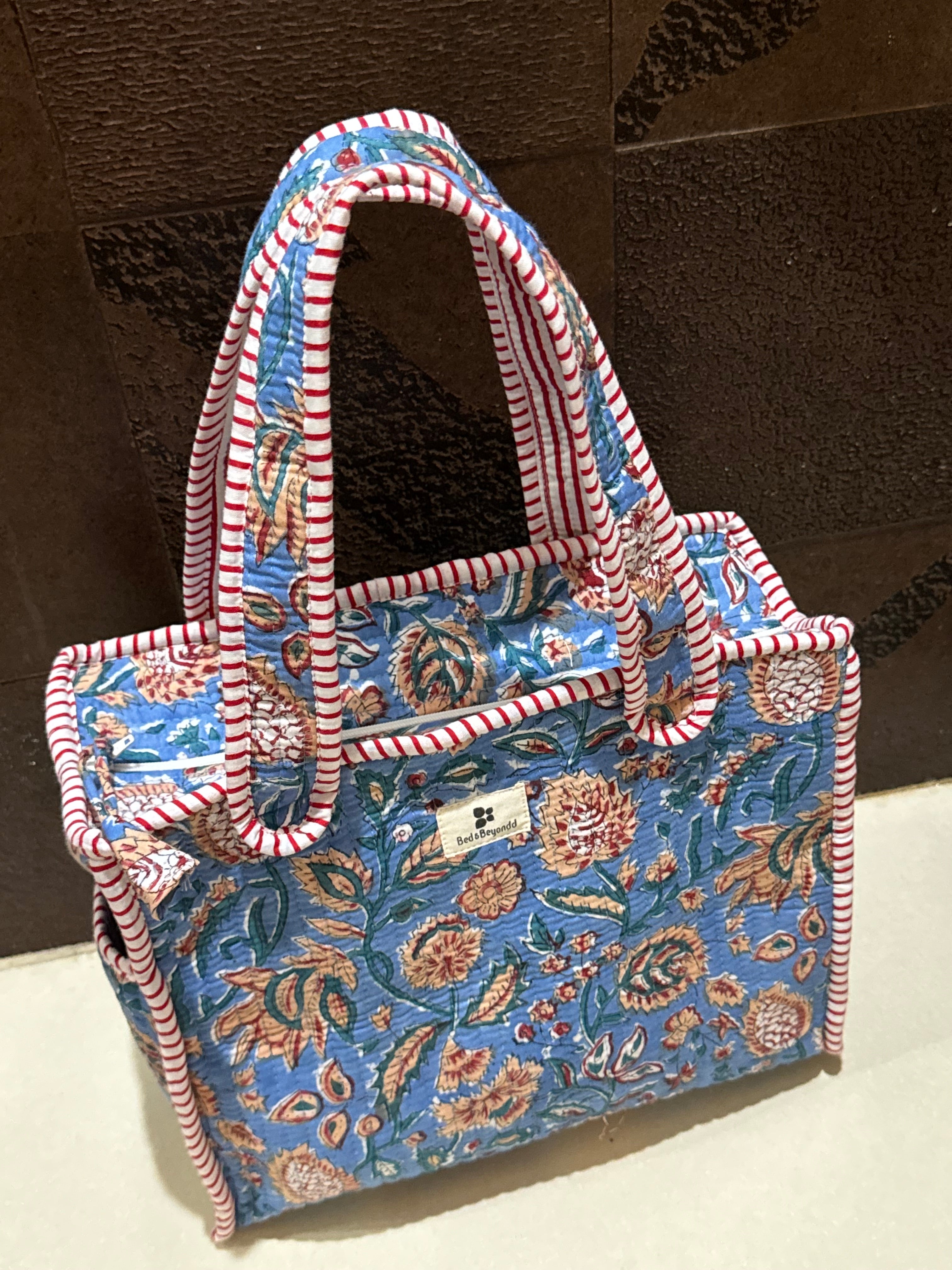 MINI TOTE BAG WITH ZIP