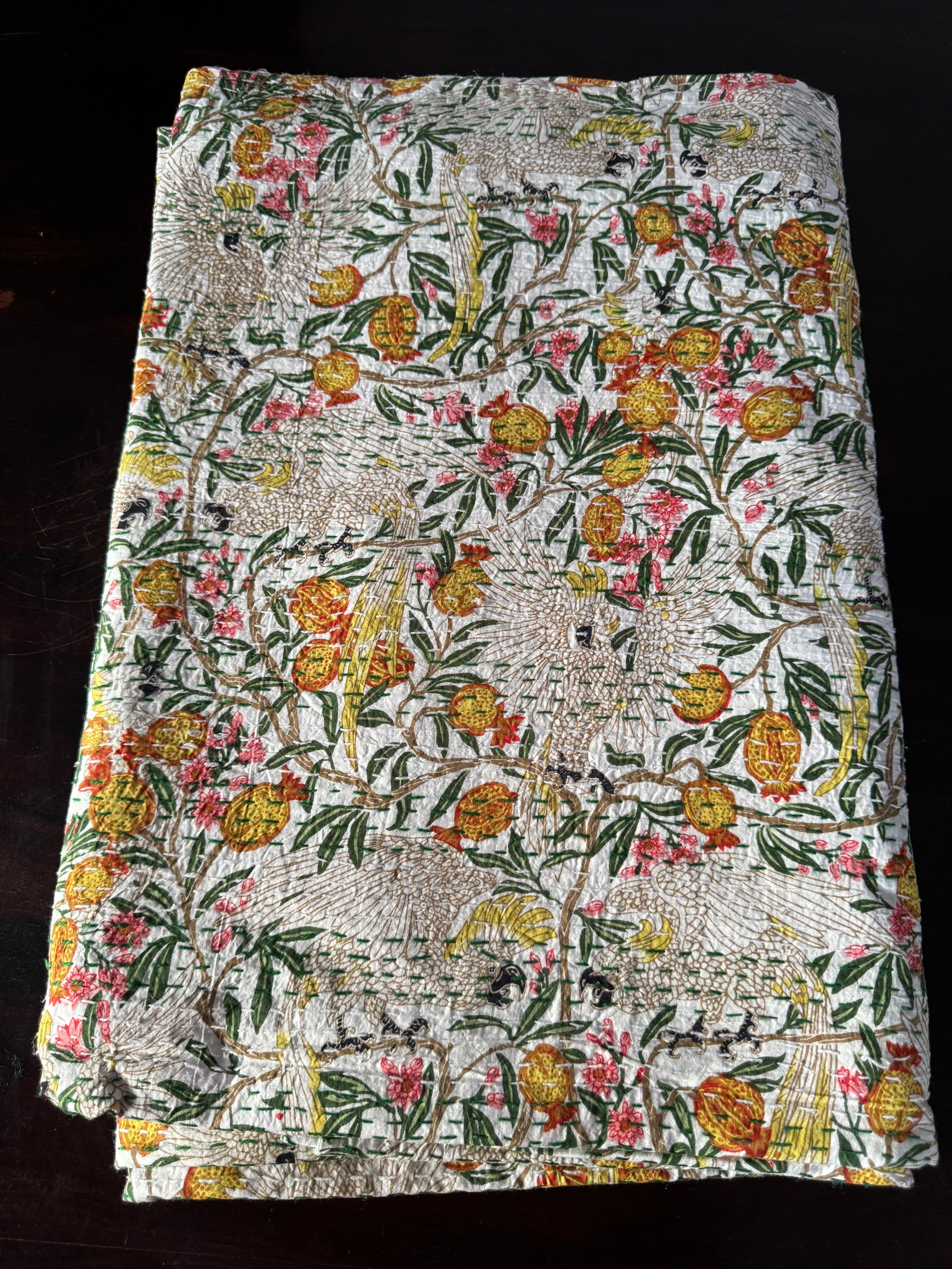 Kantha Bedcover