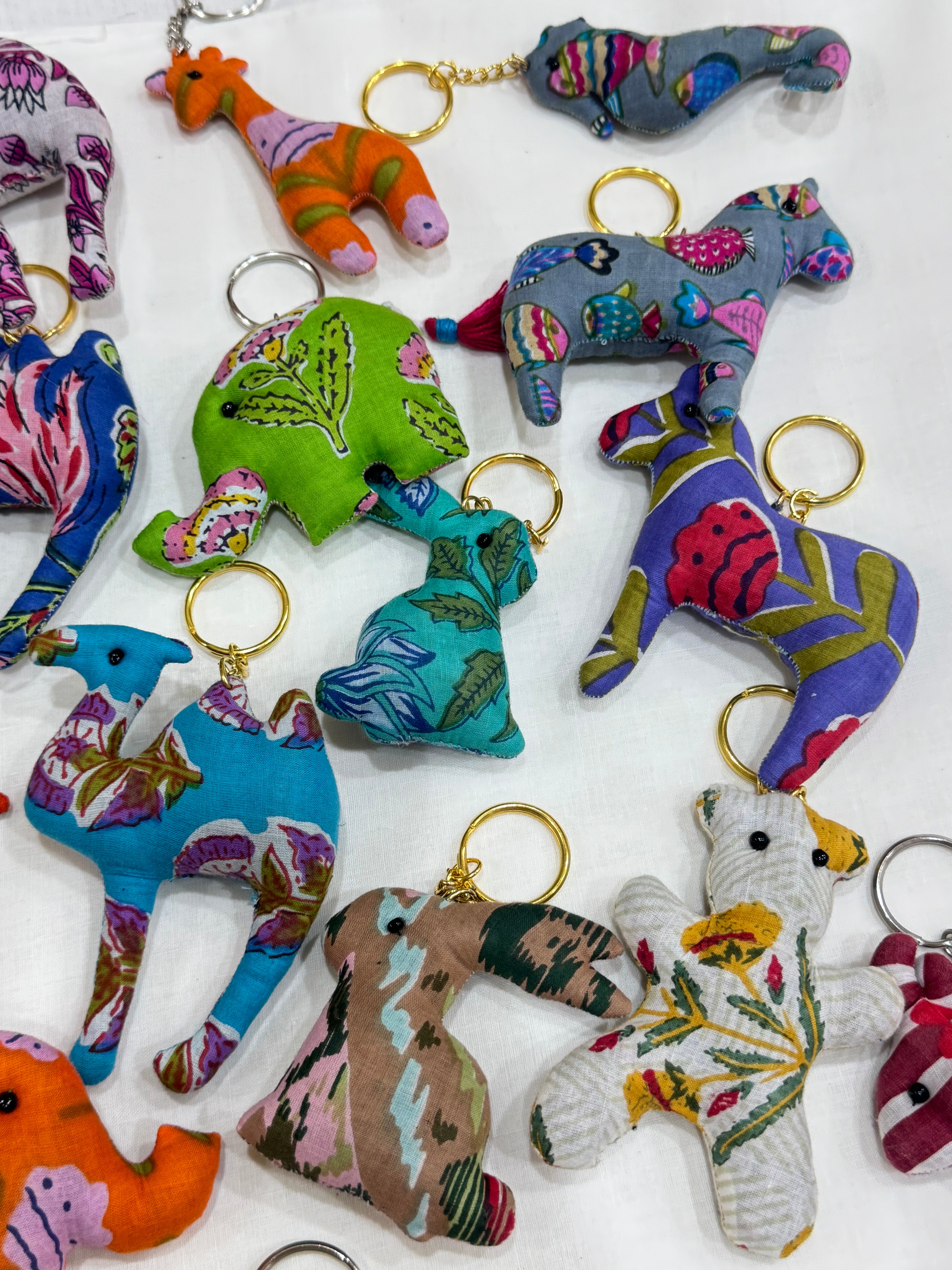 FABRIC KEYCHAINS