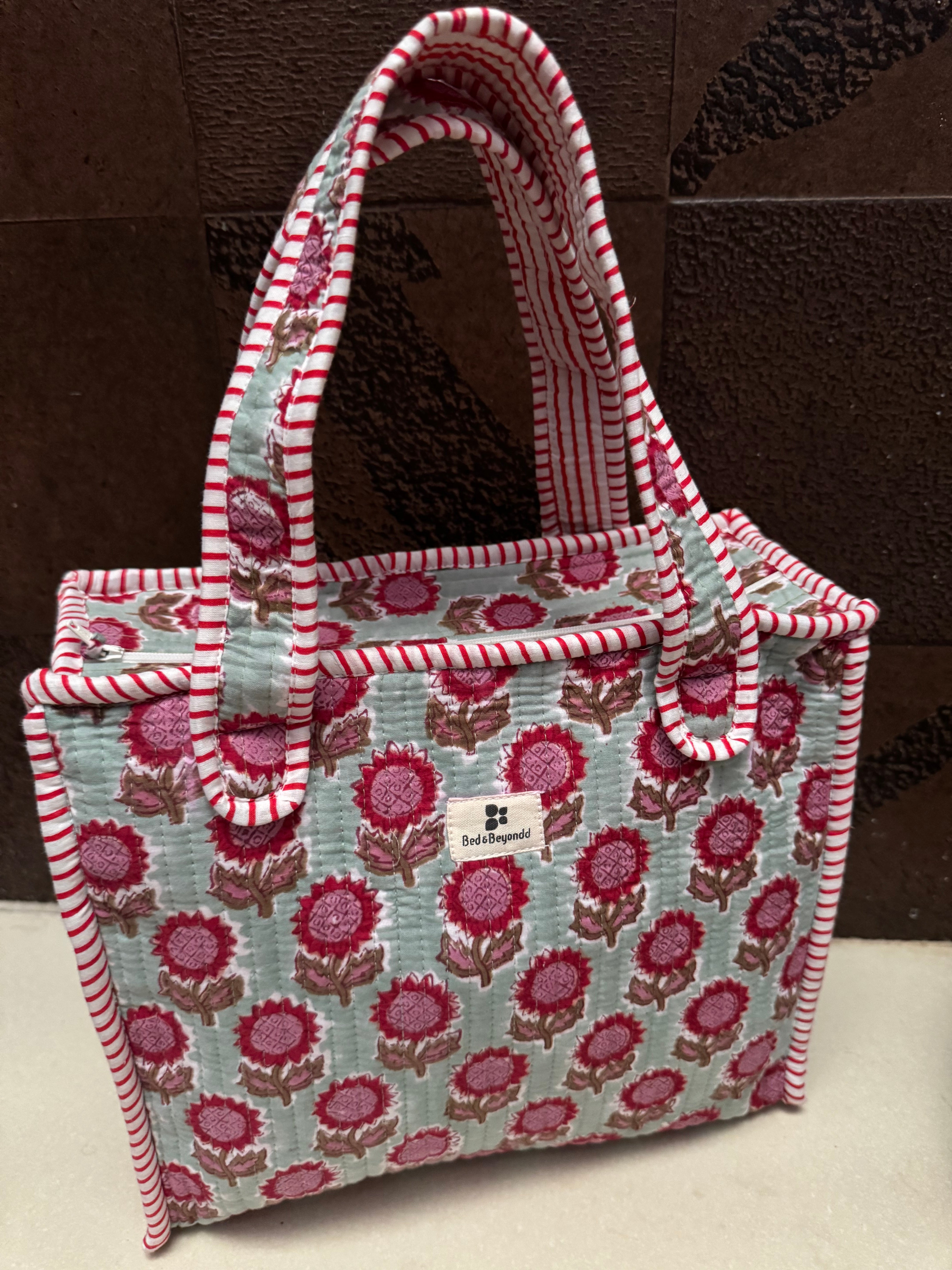 MINI TOTE BAG WITH ZIP