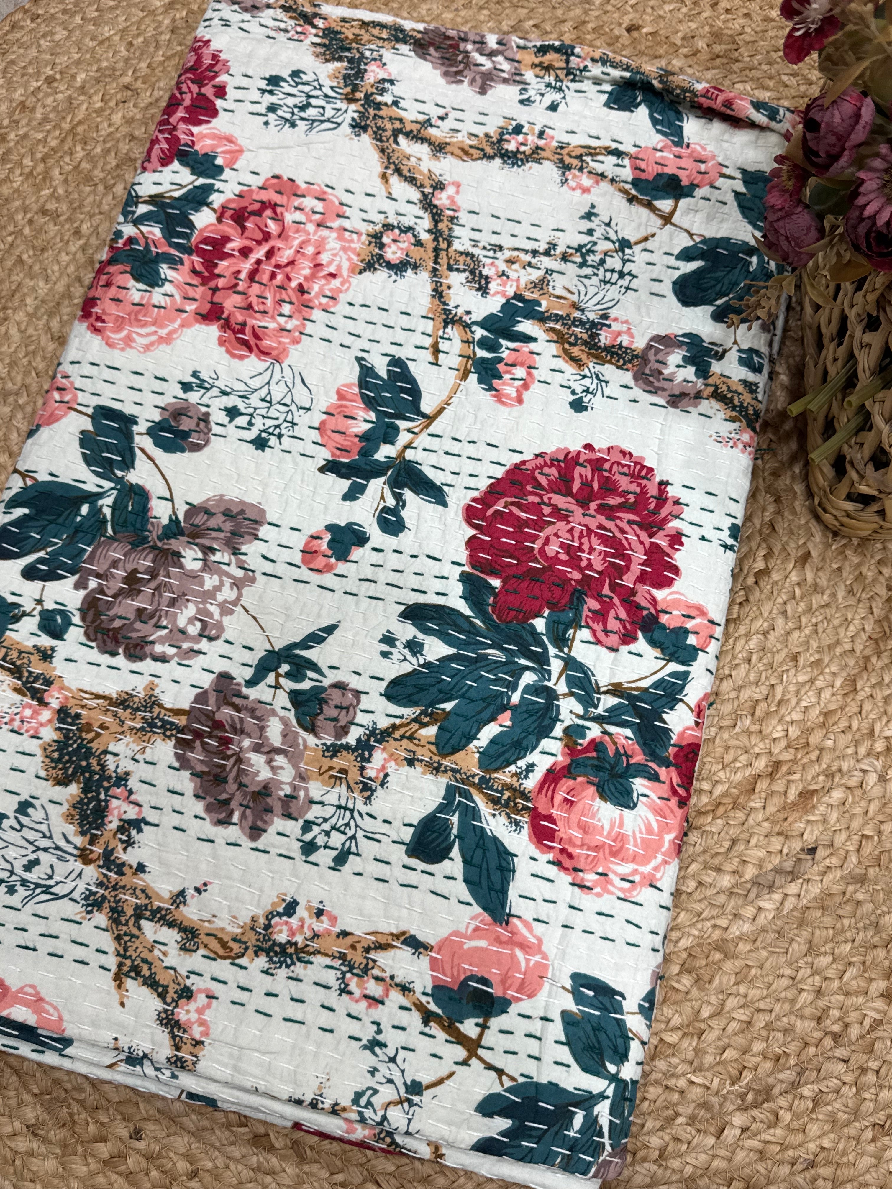Kantha Bedcover