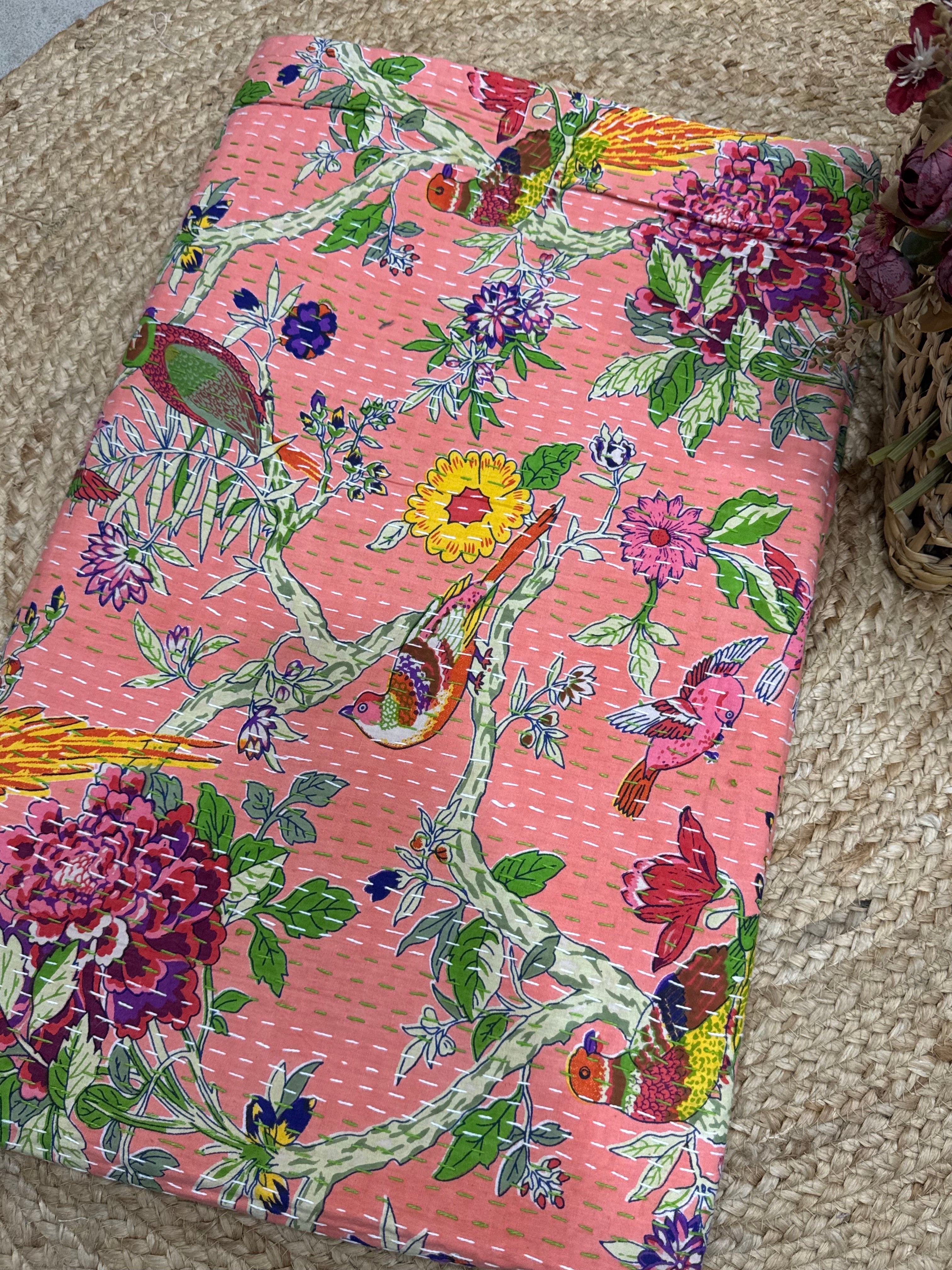 Kantha Bedcover