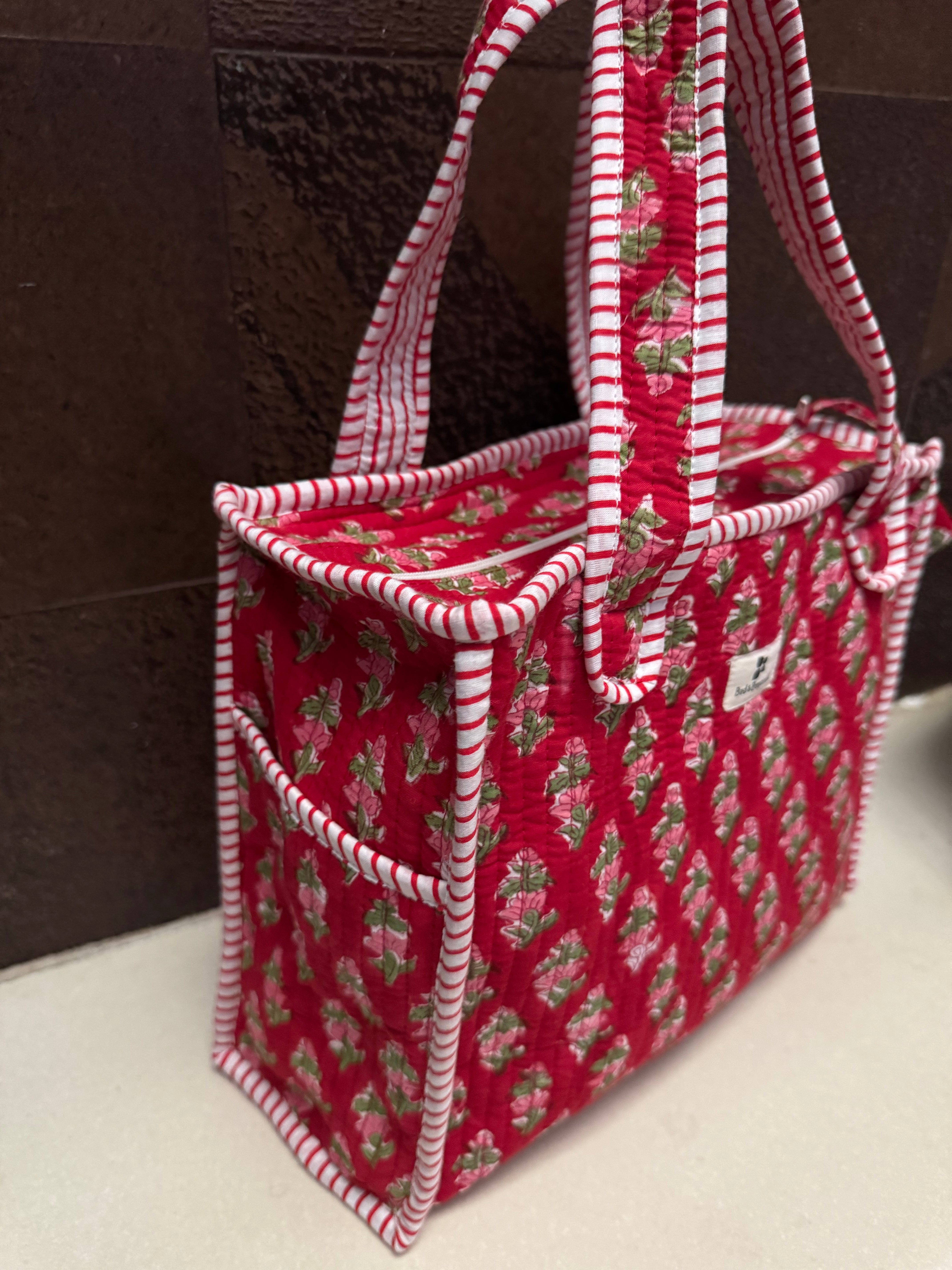MINI TOTE BAG WITH ZIP