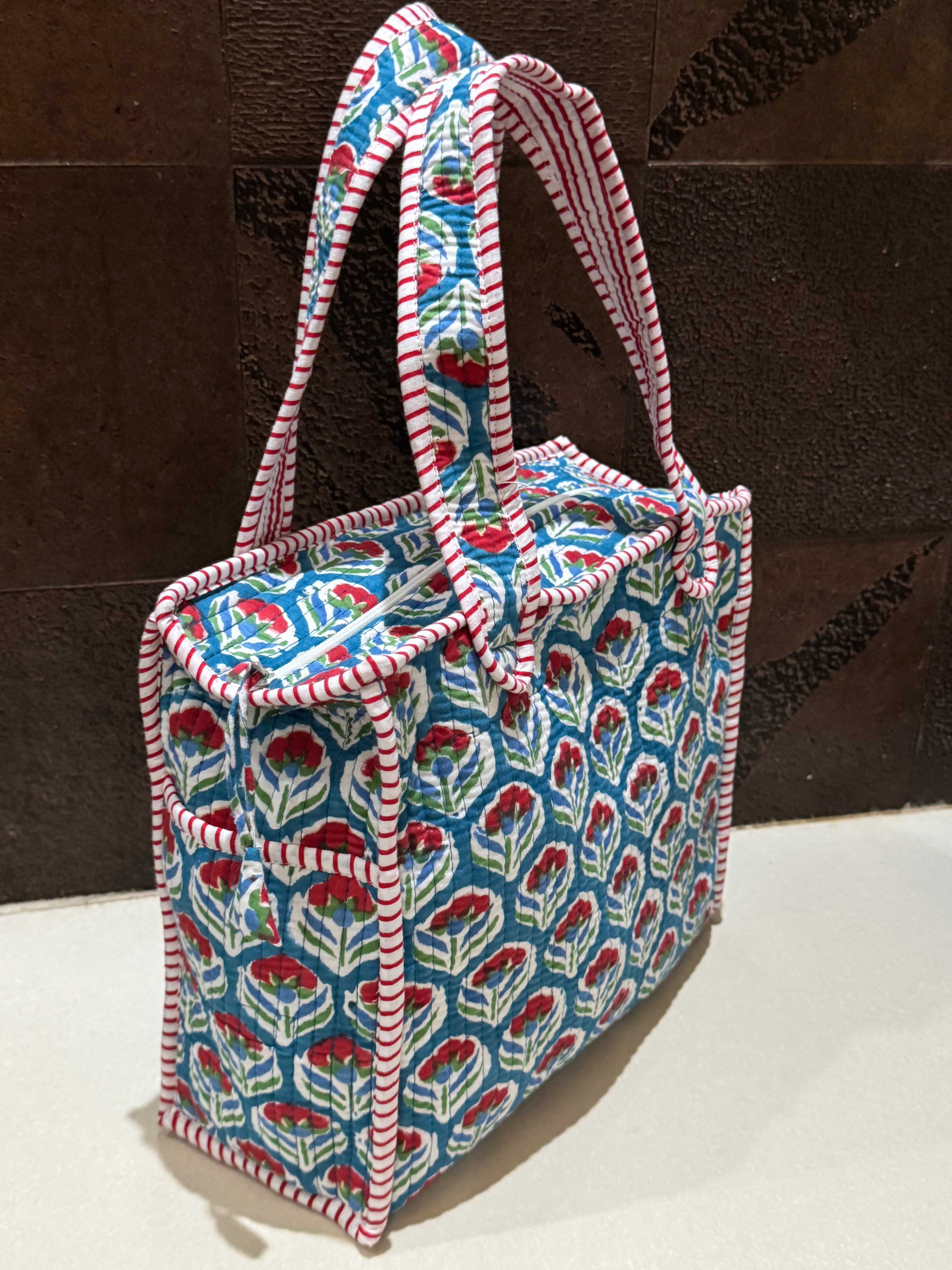 MINI TOTE BAG WITH ZIP