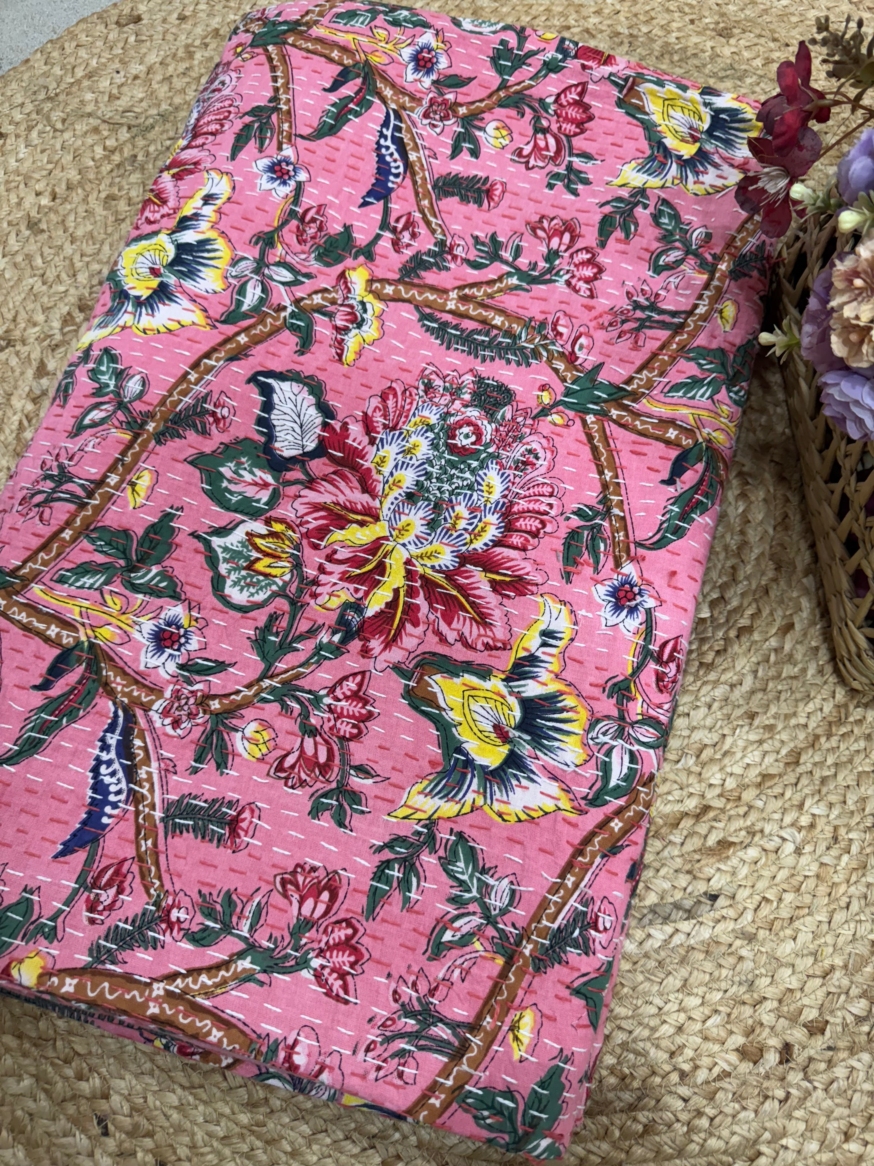 Kantha Bedcover