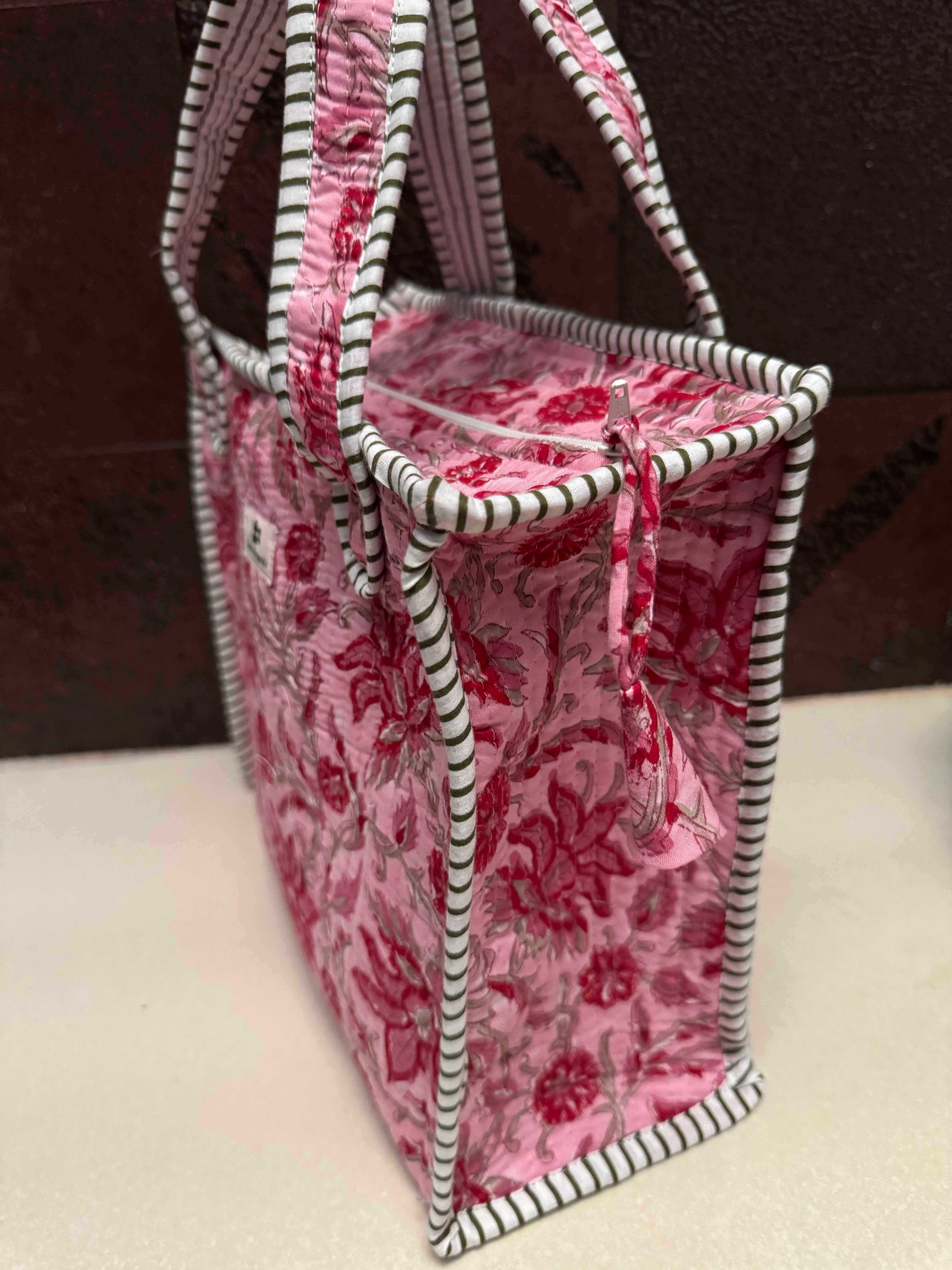 MINI TOTE BAG WITH ZIP