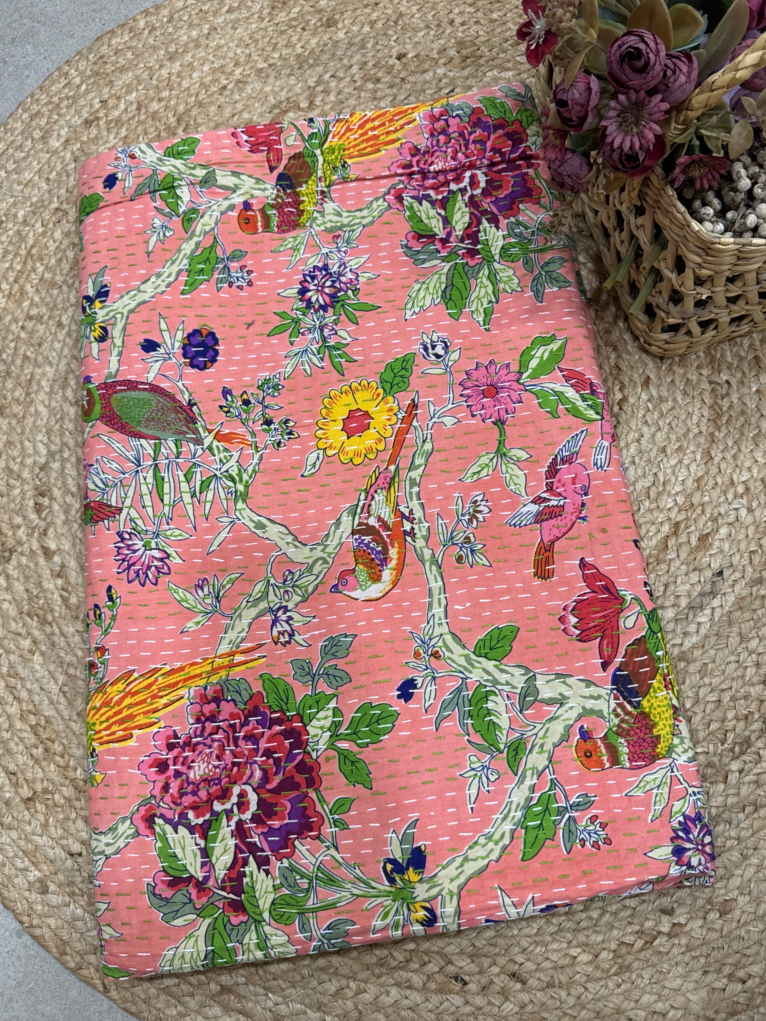 Kantha Bedcover