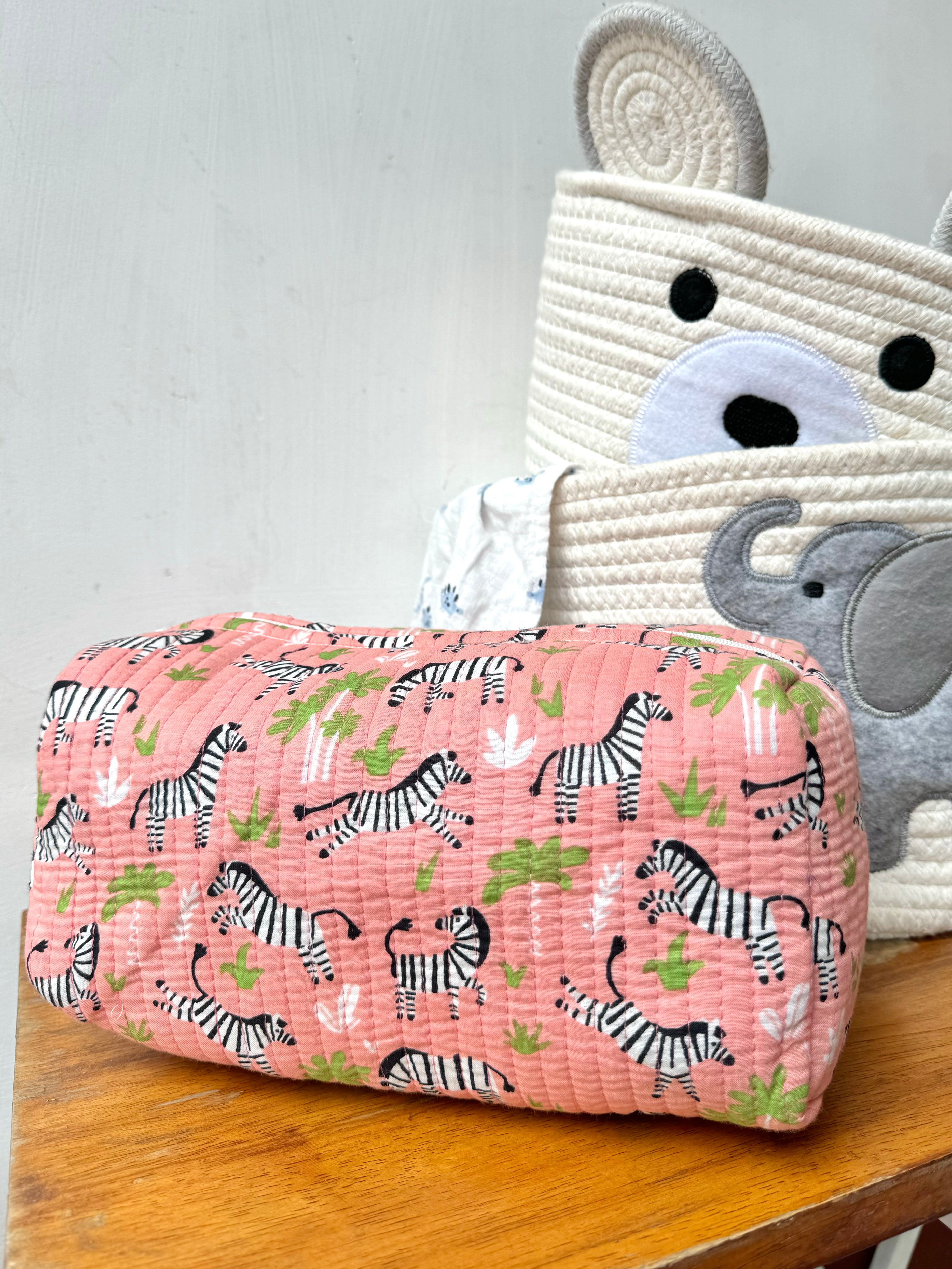 KIDS PRINT MULTI PURPOSE TOILETRY BAGS