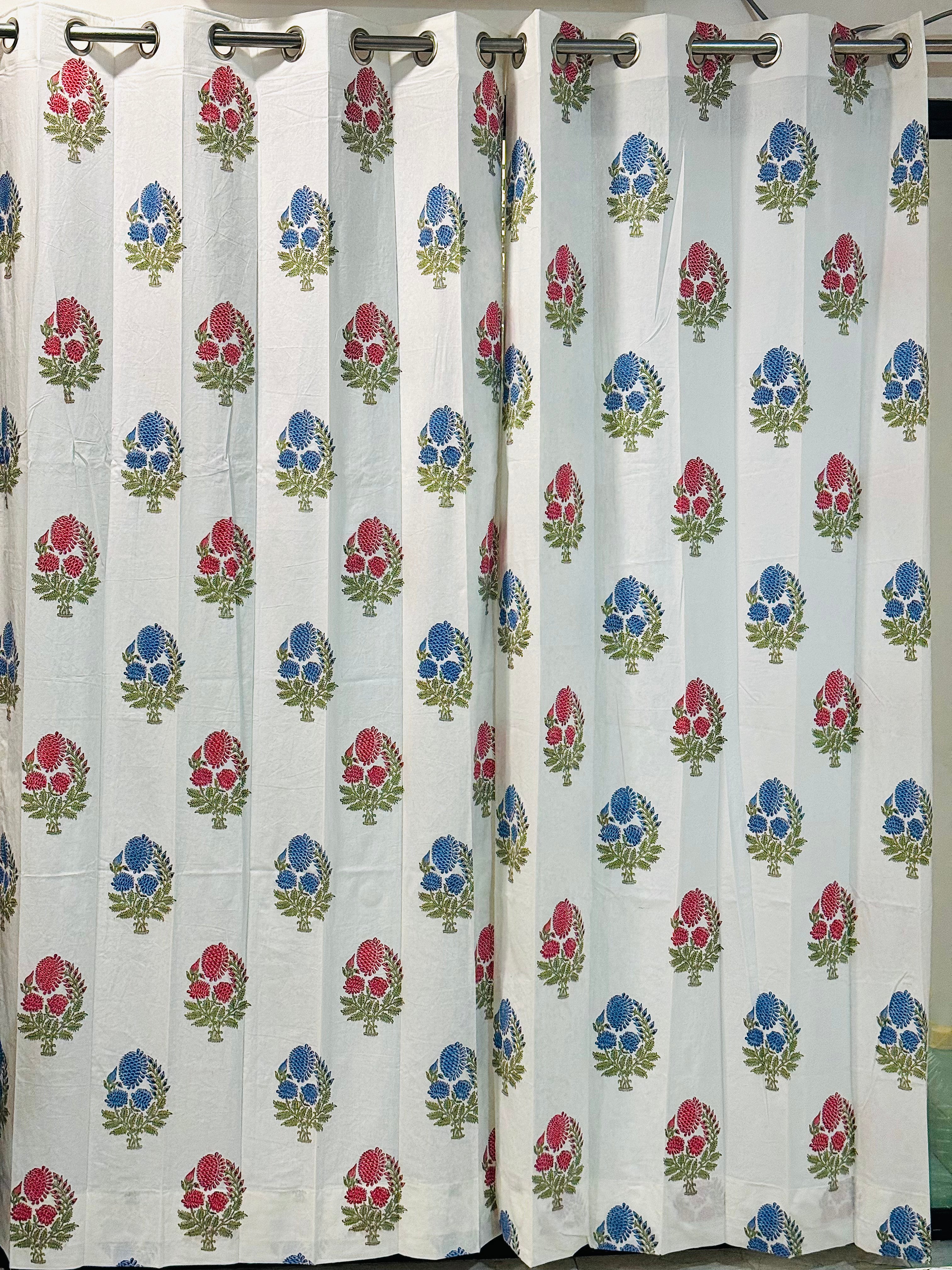 HANDBLOCK PRINTED CURTAIN