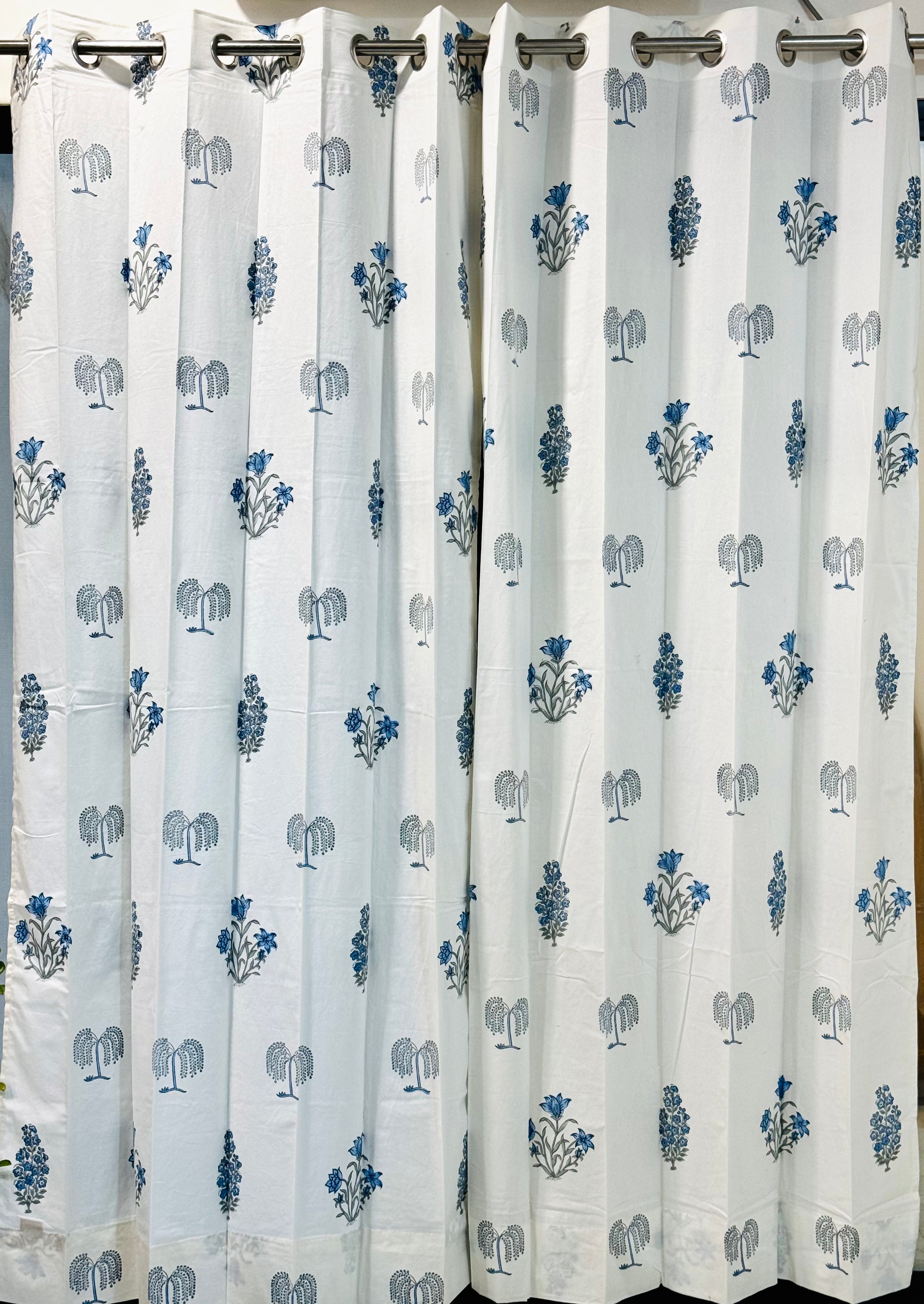 HANDBLOCK PRINTED CURTAIN