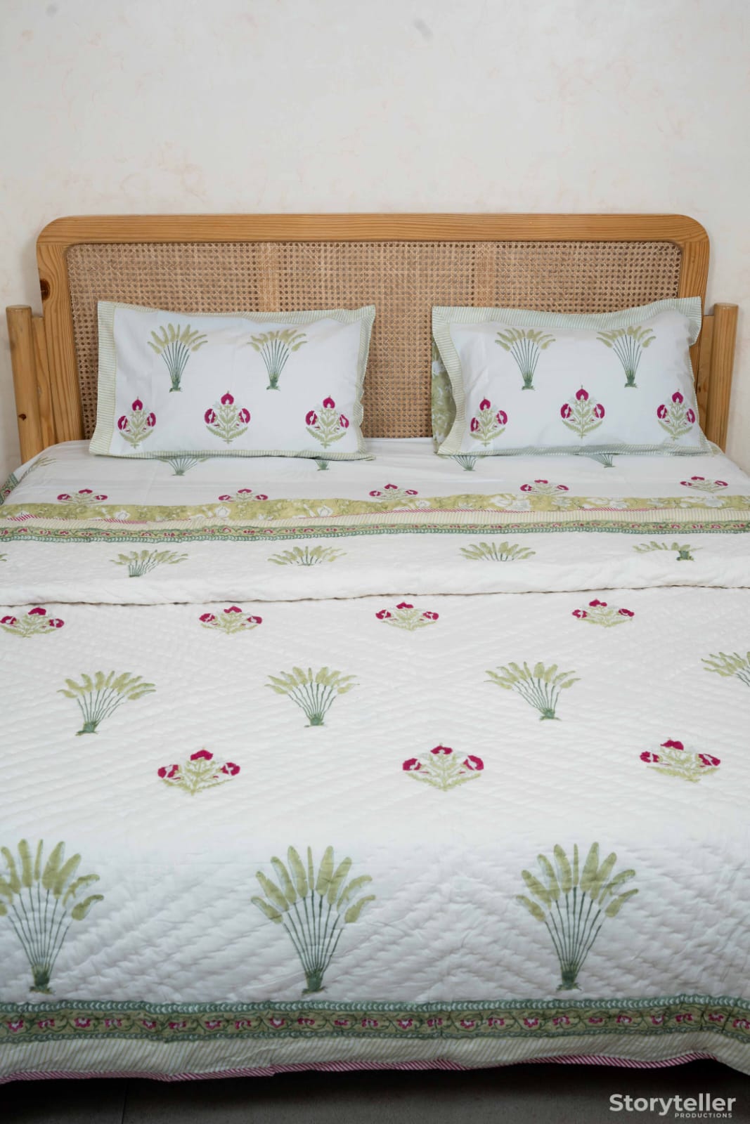 PARIZA HANDBLOCK PRINTED BEDDING