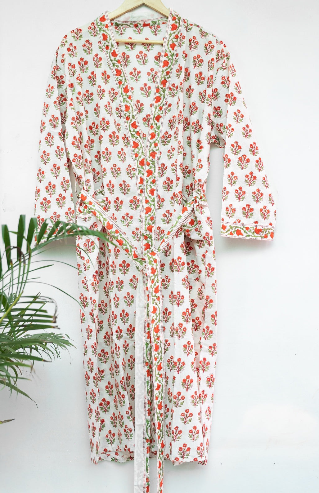 HAND BLOCK PRINTED COTTON KIMONOS