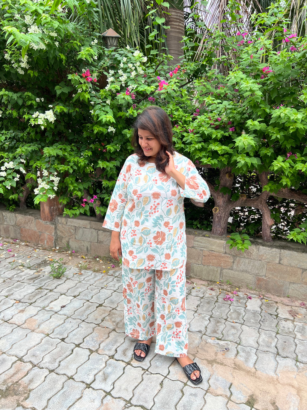 Pure Cotton Loungewear/ Co-ord Set