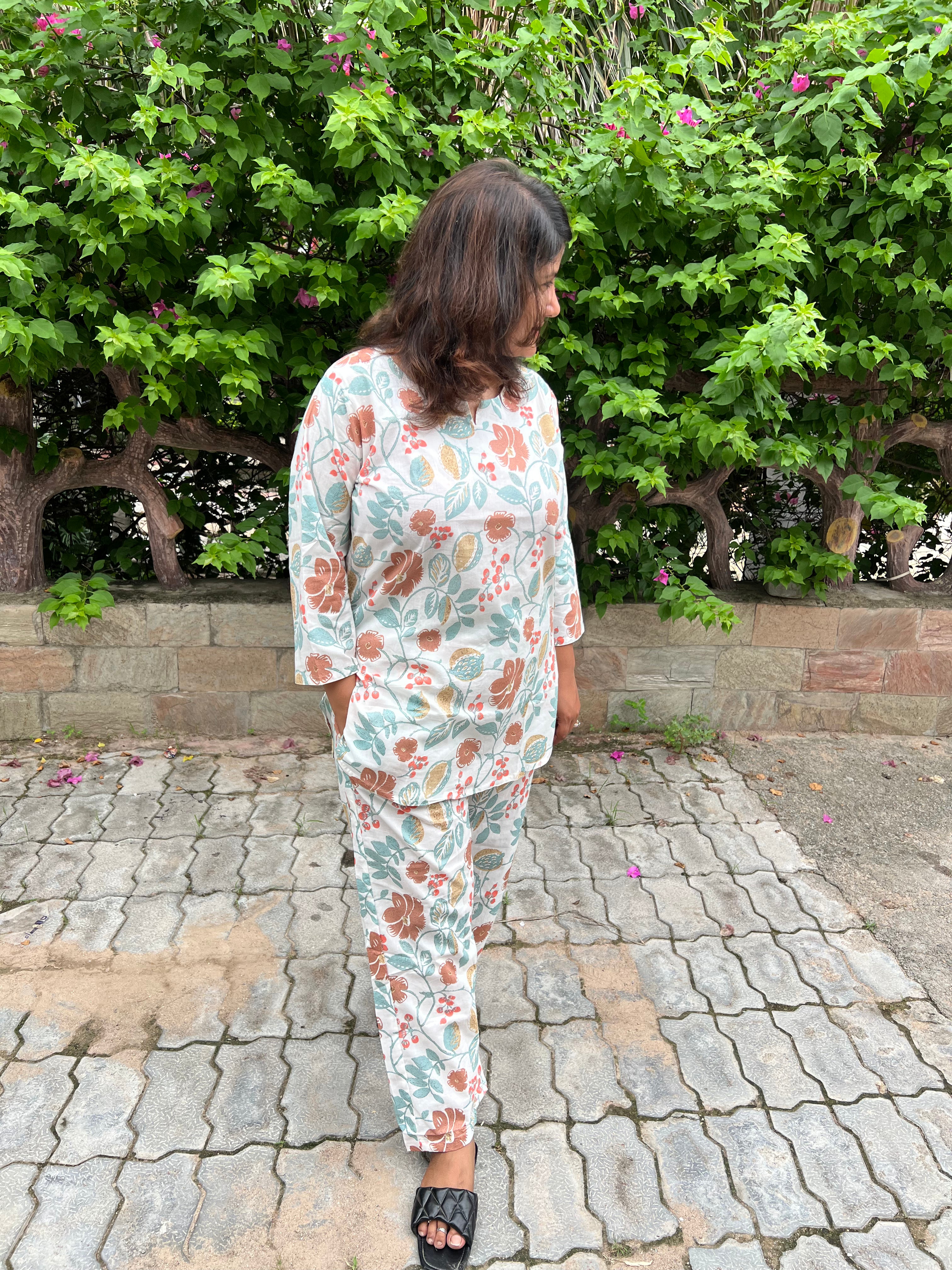 Pure Cotton Loungewear/ Co-ord Set