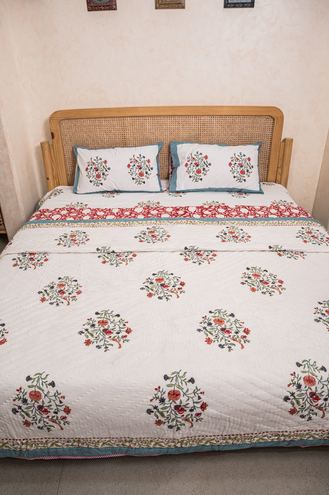 PARINDA HANDBLOCK PRINTED BEDDING