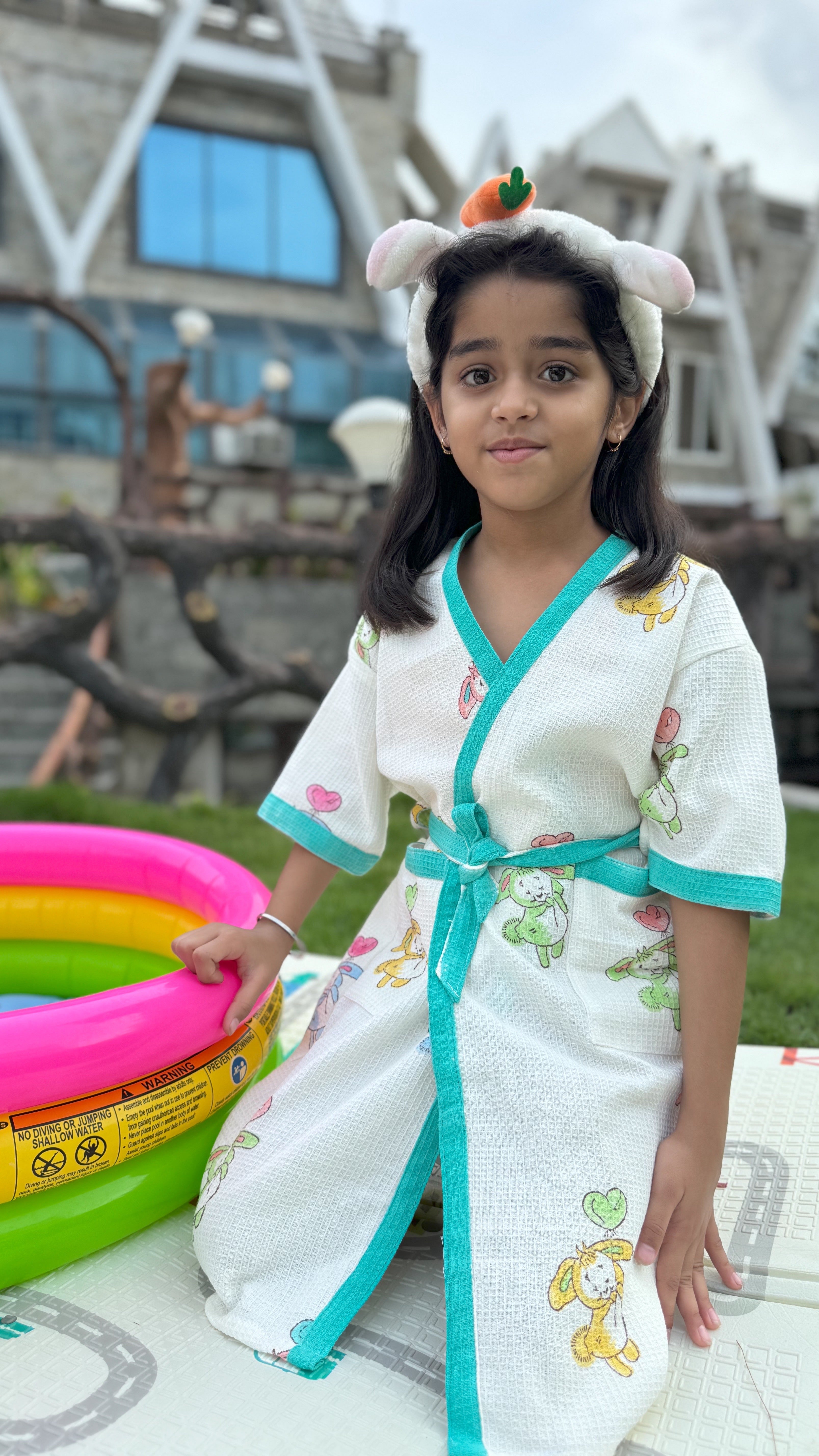 BLOCK PRINTED KIDS BATHROBES