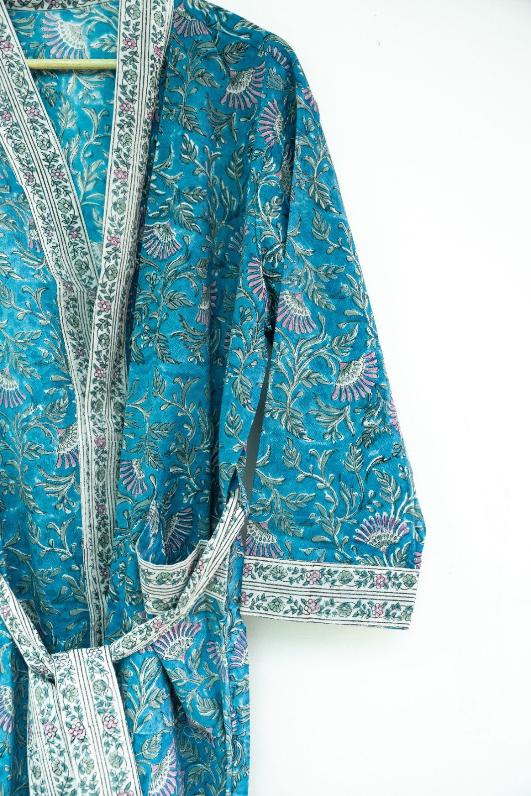HAND BLOCK PRINTED COTTON KIMONOS