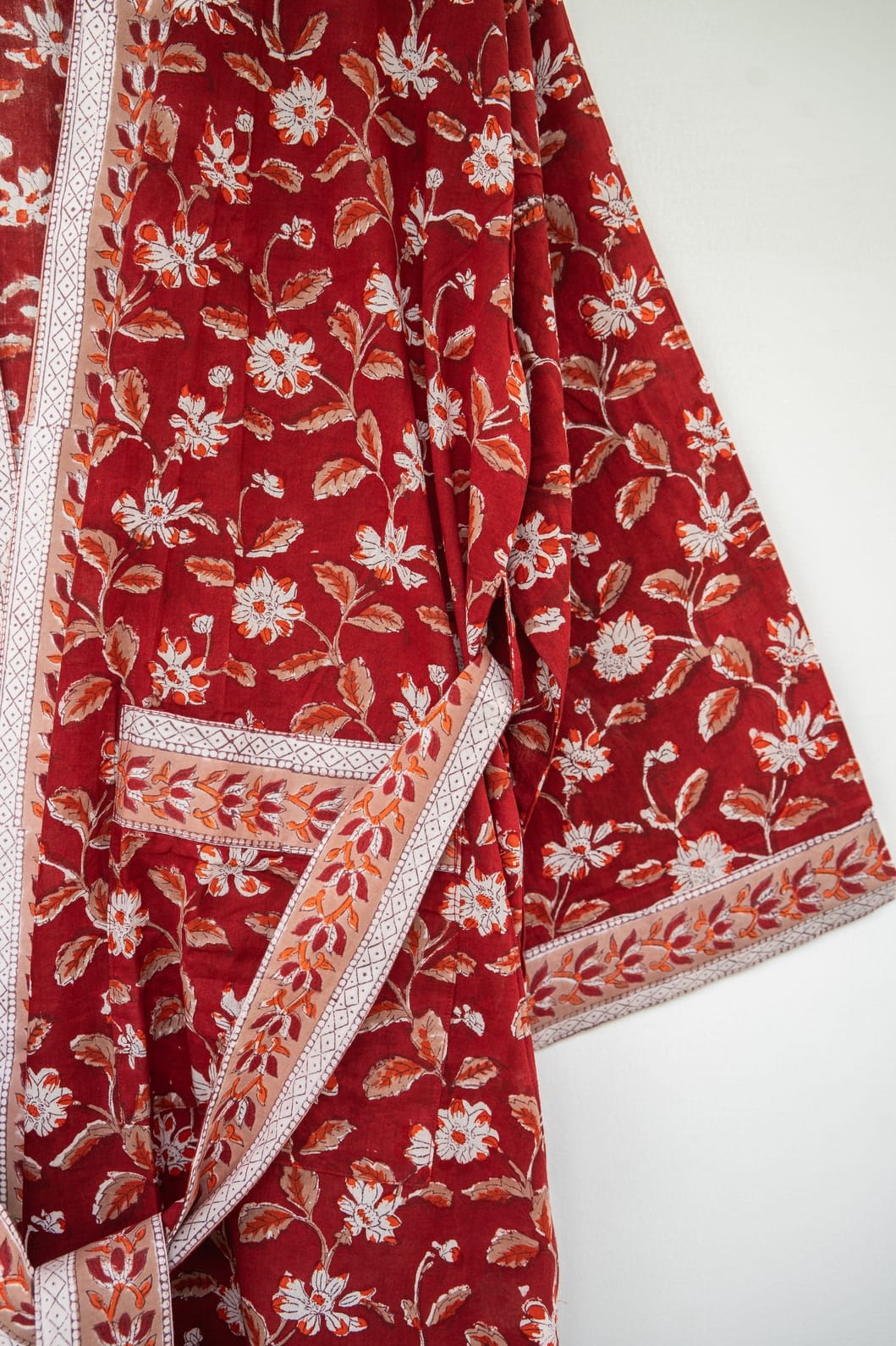 HAND BLOCK PRINTED COTTON KIMONOS