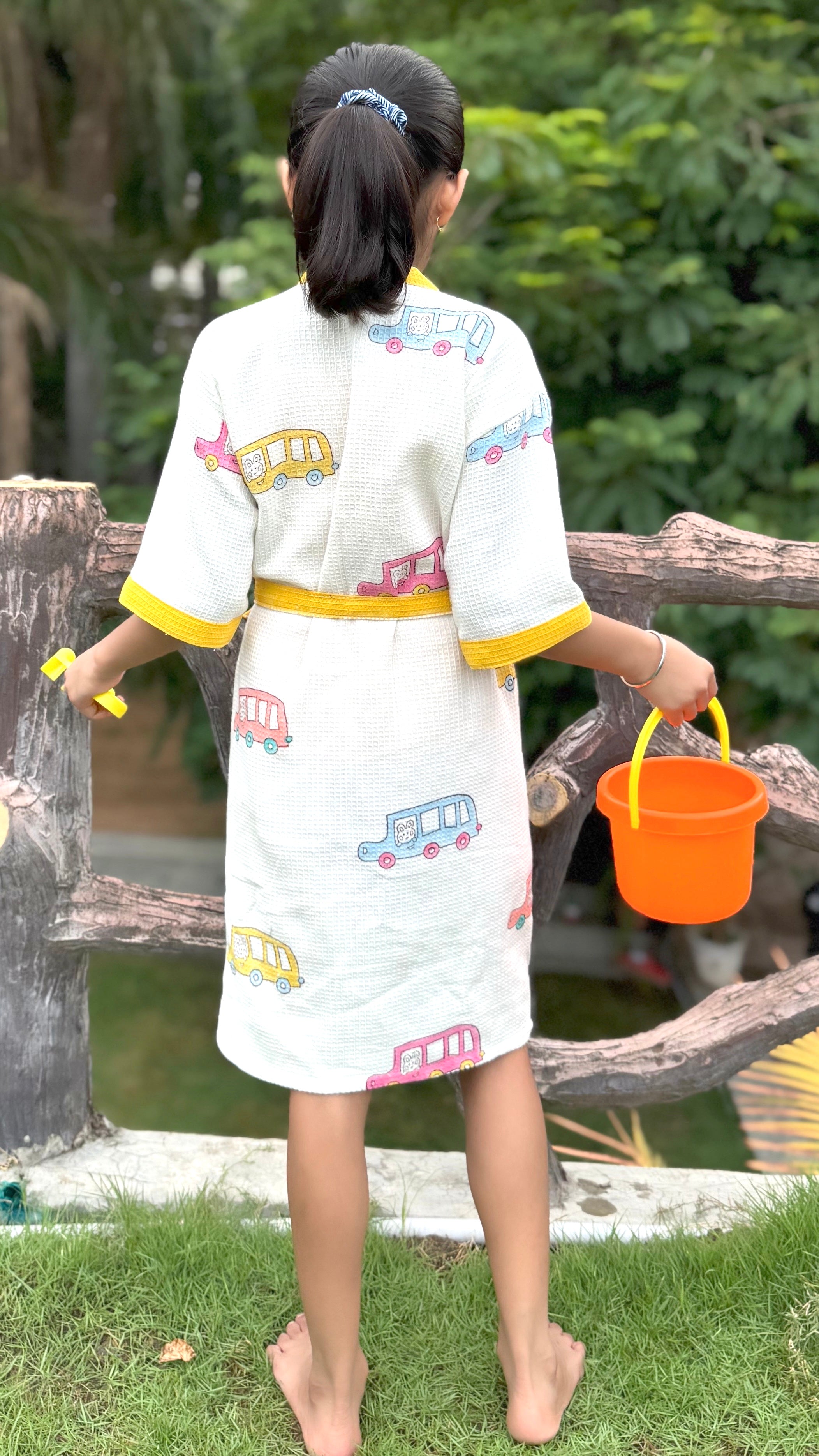 BLOCK PRINTED KIDS BATHROBES