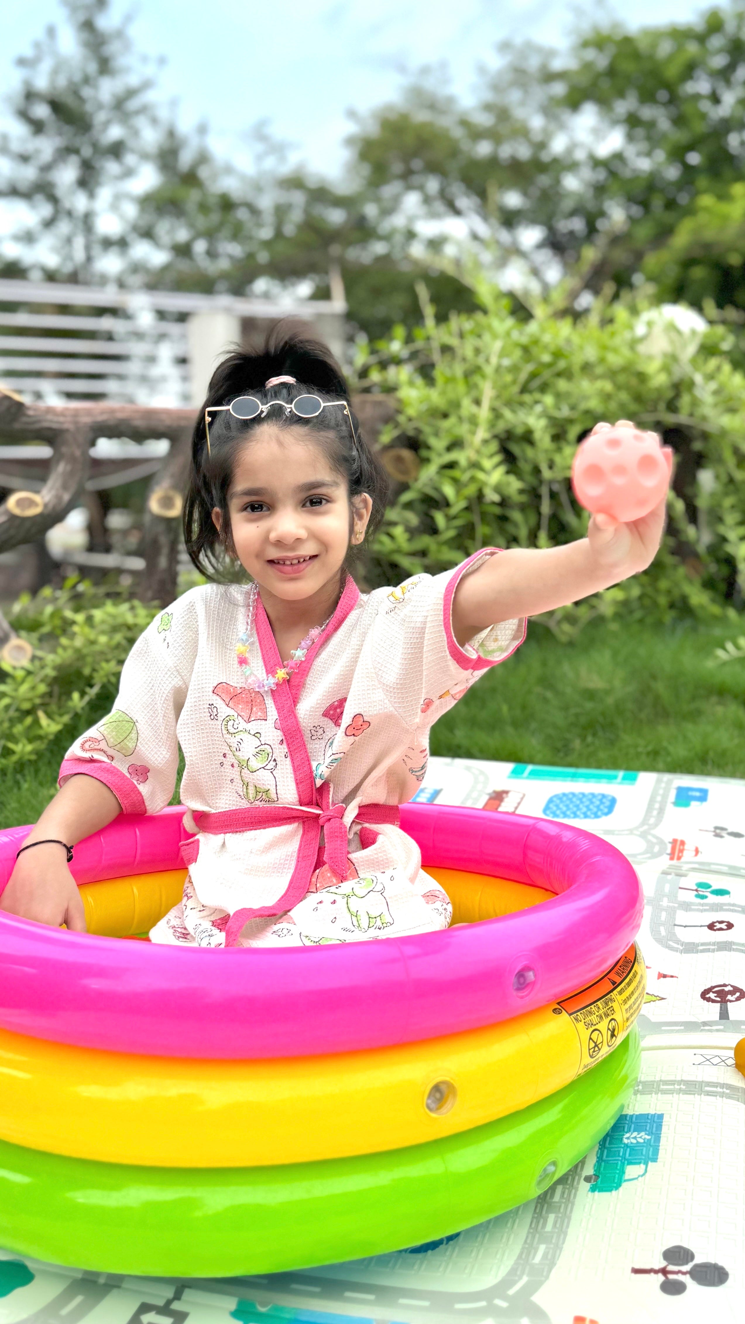 BLOCK PRINTED KIDS BATHROBES