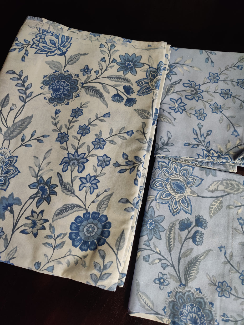 SHALIMAR FLORAL BEDSHEET WITH TWO PILLOW CASES