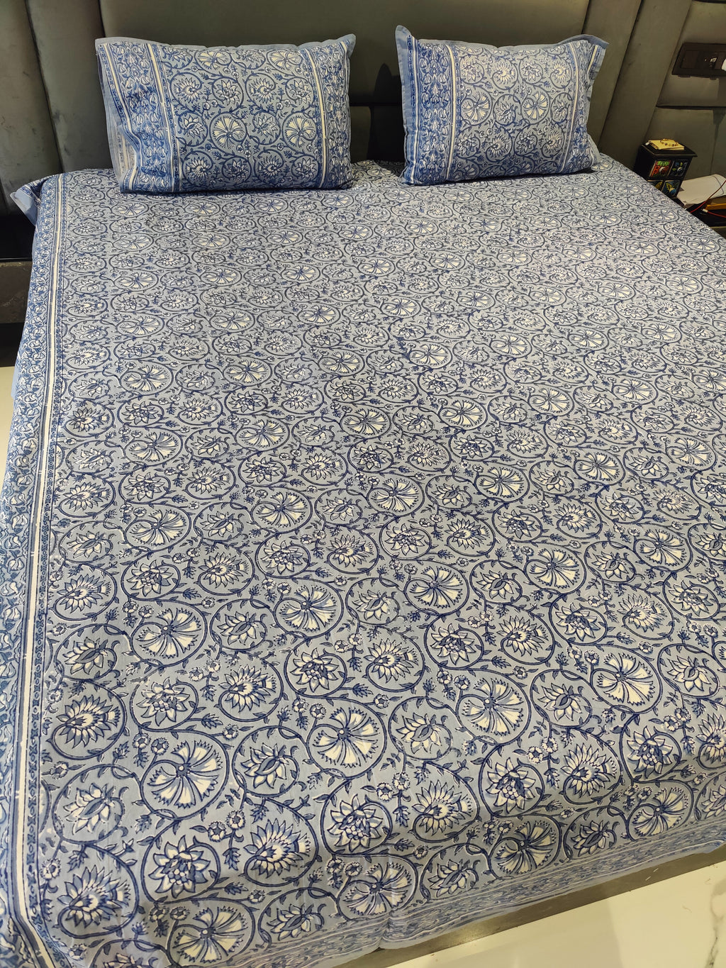 UTSAV HAND BLOCK PRINTED BEDSHEET