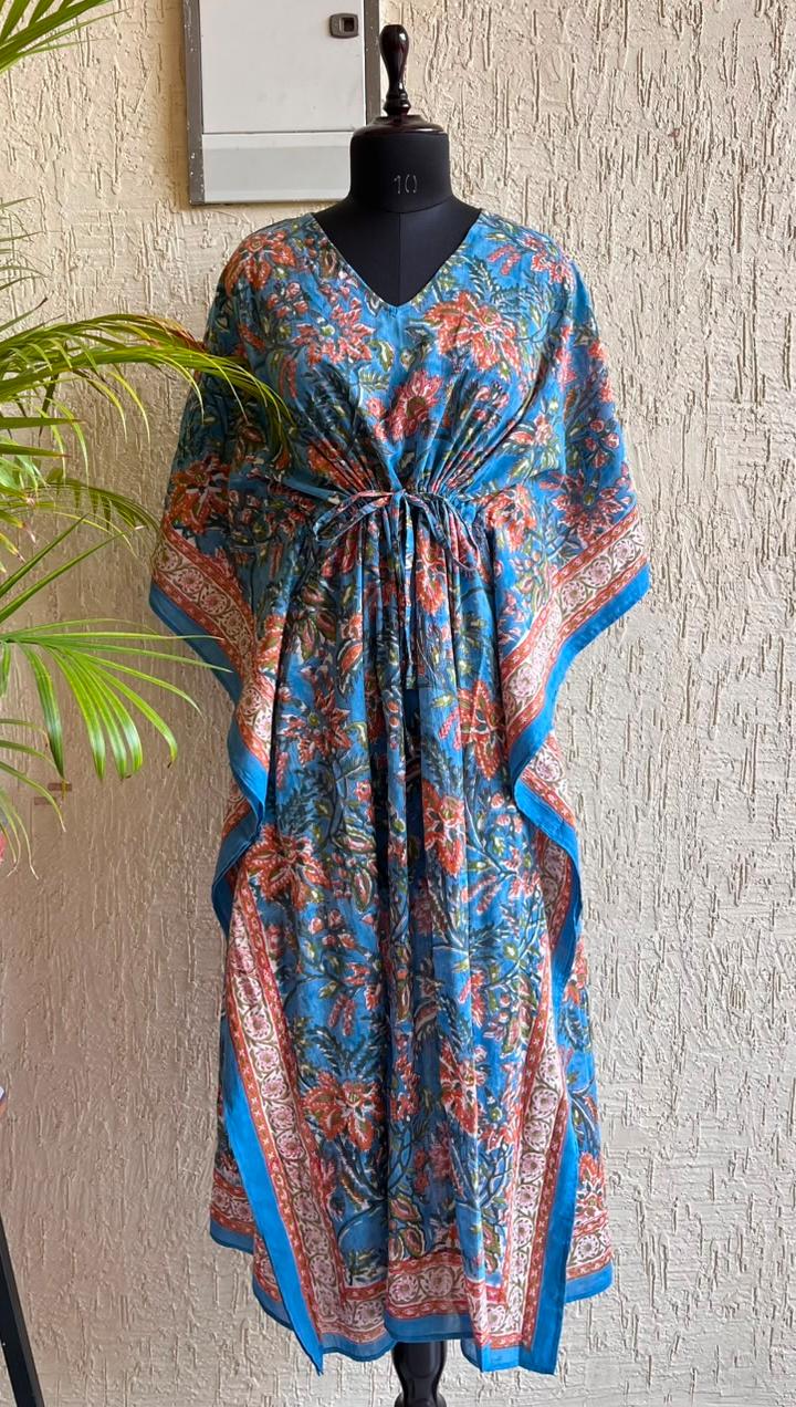 MULMUL LONG KAFTAN